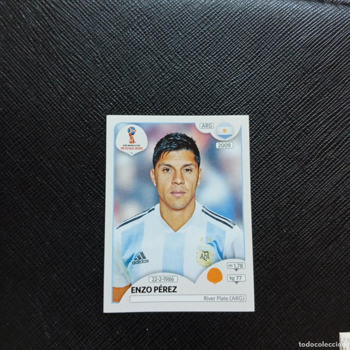 Cromos de f&uacute;tbol: 282 ENZO PEREZ ARGENTINA PANINI MUNDIAL RUSIA 2018 CROMO FUTBOL 18 - SIN PEGAR - CJ2