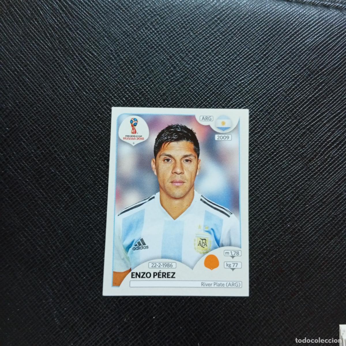 Cromos de f&uacute;tbol: 282 ENZO PEREZ ARGENTINA PANINI MUNDIAL RUSIA 2018 CROMO FUTBOL 18 - SIN PEGAR - CJ2