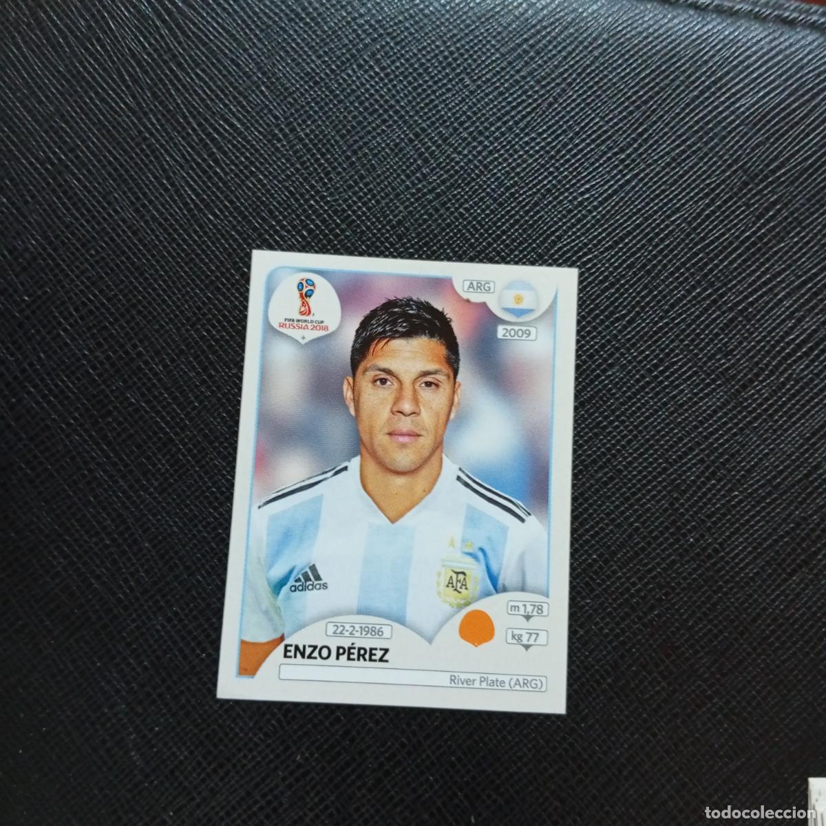 Cromos de f&uacute;tbol: 282 ENZO PEREZ ARGENTINA PANINI MUNDIAL RUSIA 2018 CROMO FUTBOL 18 - SIN PEGAR - CJ2 .