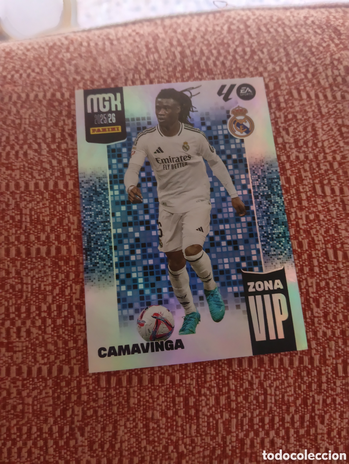 Cromos de f&uacute;tbol: 391 CAMAVINGA REAL MADRID ZONA VIP ⚽ MEGACRACKS LIGA 2025 2026 25 26 ⚽