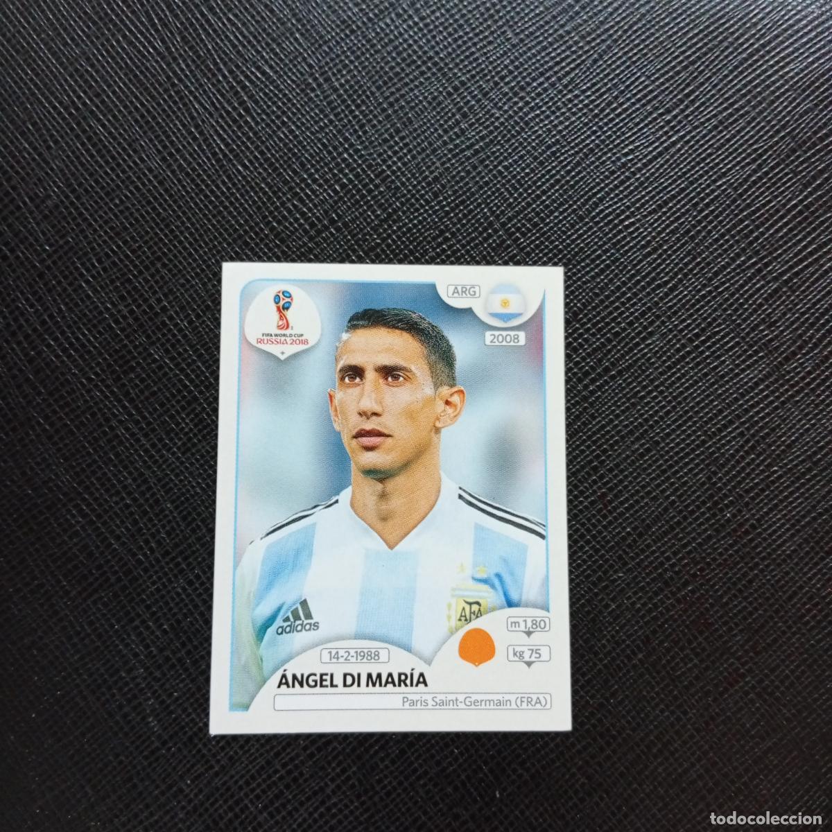 Cromos de f&uacute;tbol: 283 DI MARIA ARGENTINA PANINI MUNDIAL RUSIA 2018 CROMO FUTBOL 18 - SIN PEGAR - CJ2