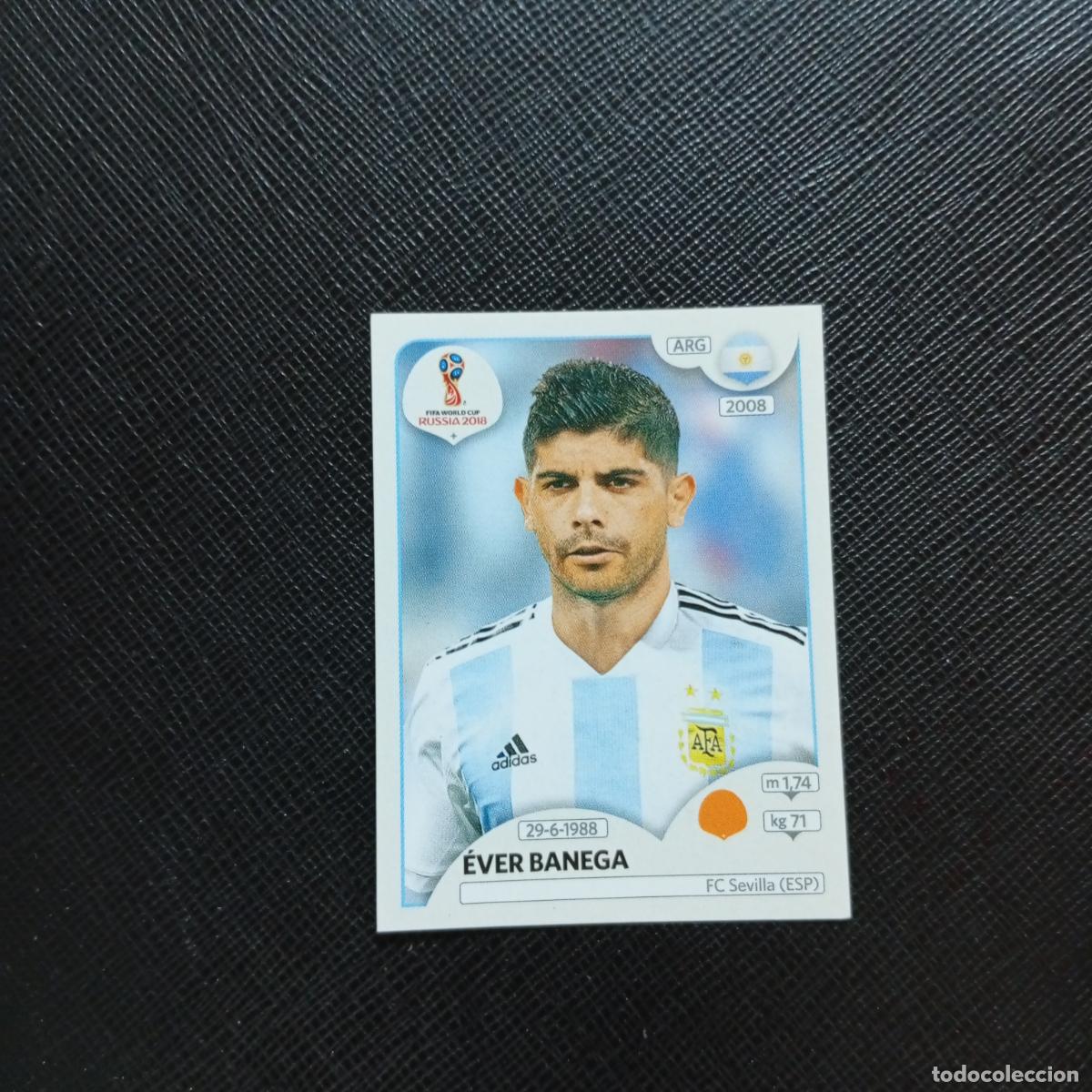 Cromos de f&uacute;tbol: 285 EVER BANEGA ARGENTINA PANINI MUNDIAL RUSIA 2018 CROMO FUTBOL 18 - SIN PEGAR - CJ2