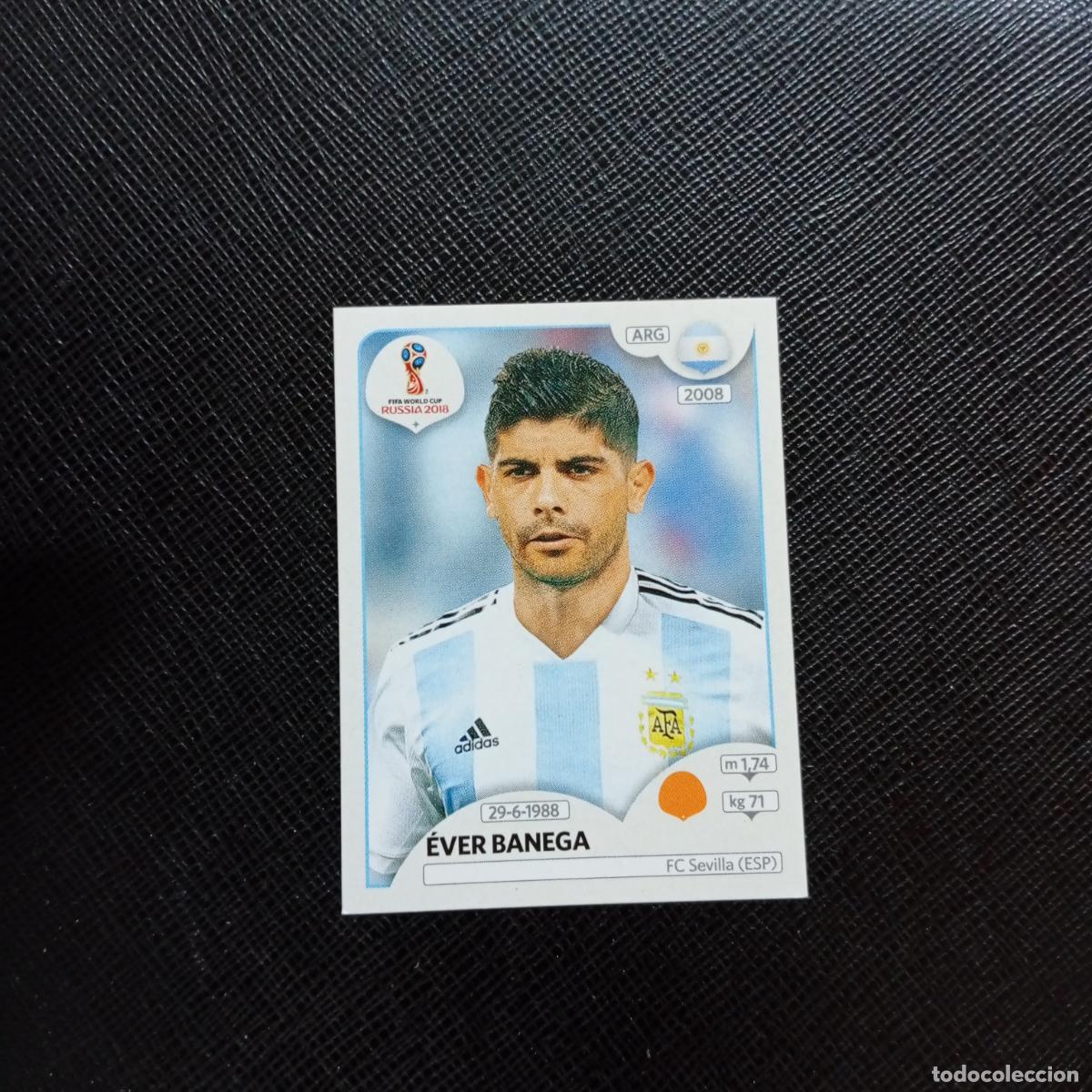 Cromos de f&uacute;tbol: 285 EVER BANEGA ARGENTINA PANINI MUNDIAL RUSIA 2018 CROMO FUTBOL 18 - SIN PEGAR - CJ2
