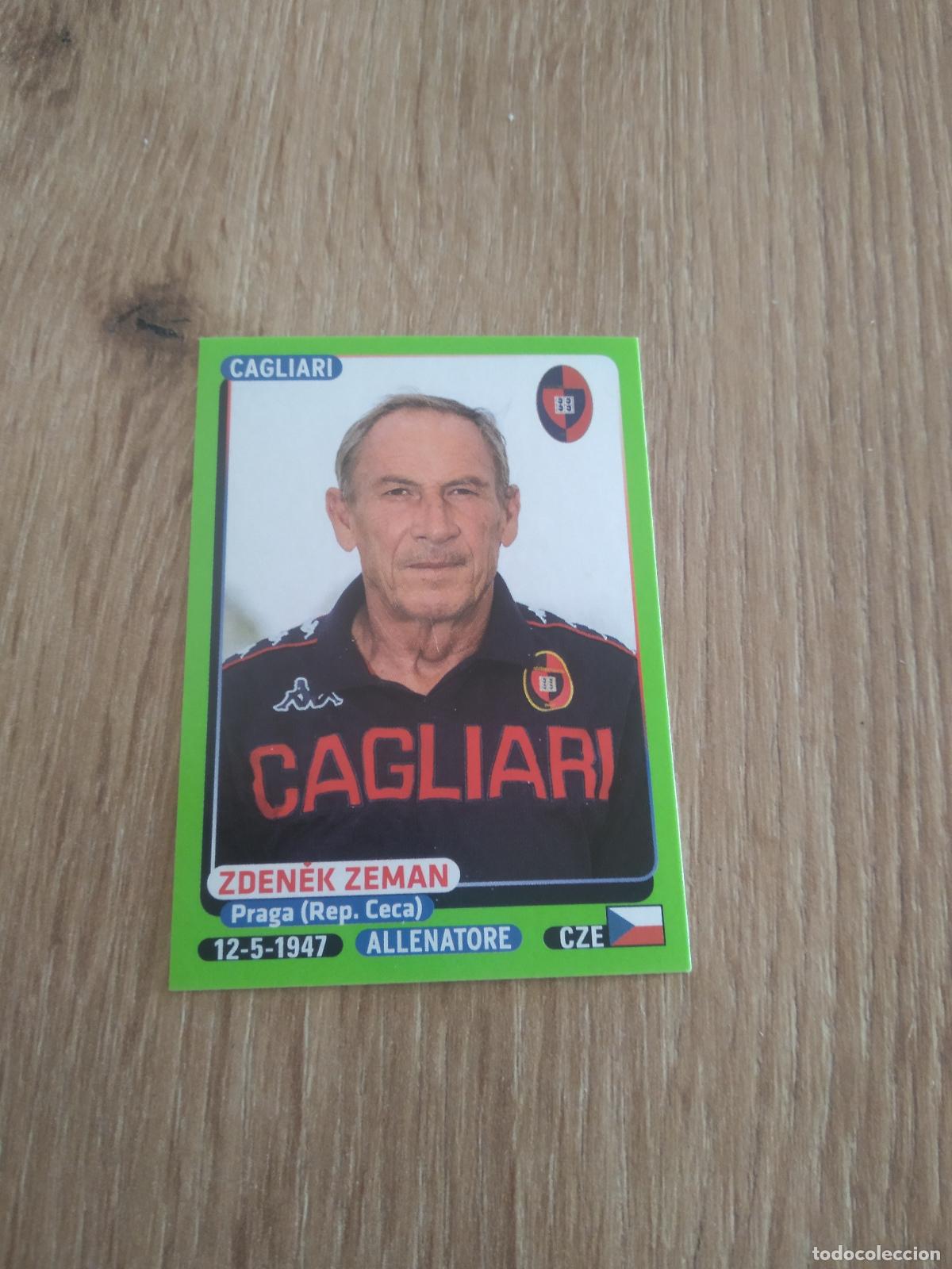 Cromos de f&uacute;tbol: 35 ZDENEK ZEMAN CAGLIARI CROMO FUTBOL PANINI LIGA ITALIA 14-15 CALCIATORI 2014-2015