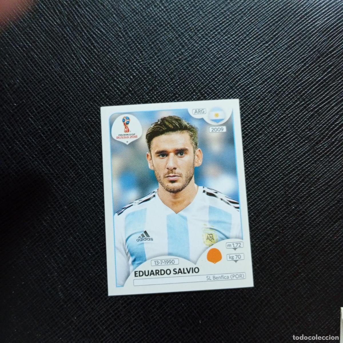 Cromos de f&uacute;tbol: 286 SALVIO ARGENTINA PANINI MUNDIAL RUSIA 2018 CROMO FUTBOL 18 - SIN PEGAR - CJ2 ..