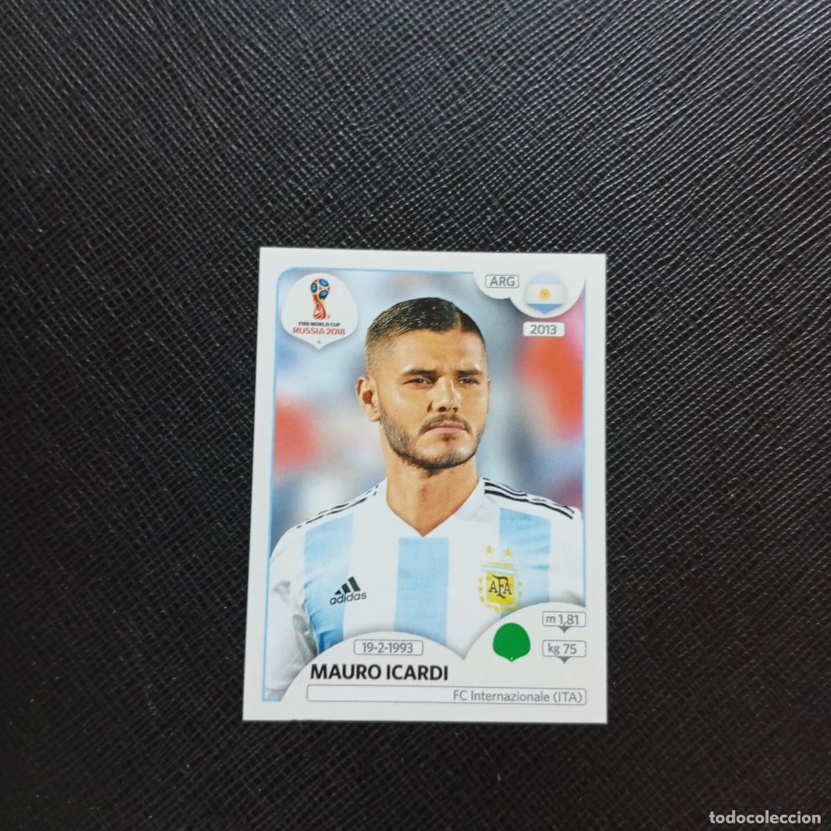 Cromos de f&uacute;tbol: 287 MAURO ICARDI ARGENTINA PANINI MUNDIAL RUSIA 2018 CROMO FUTBOL 18 - SIN PEGAR - CJ2 ...
