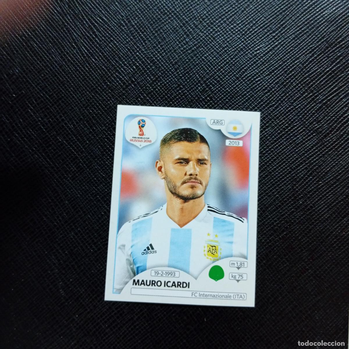Cromos de f&uacute;tbol: 287 MAURO ICARDI ARGENTINA PANINI MUNDIAL RUSIA 2018 CROMO FUTBOL 18 - SIN PEGAR - CJ2 ...