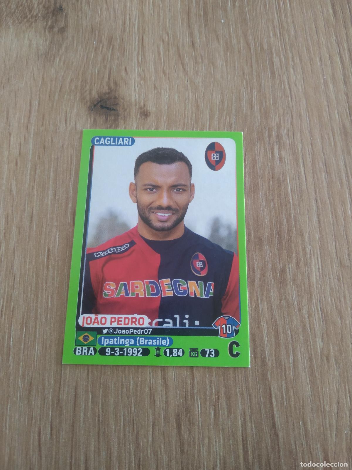 Cromos de f&uacute;tbol: 46 JOAO PEDRO CAGLIARI CROMO FUTBOL PANINI LIGA ITALIA 14-15 CALCIATORI 2014-2015