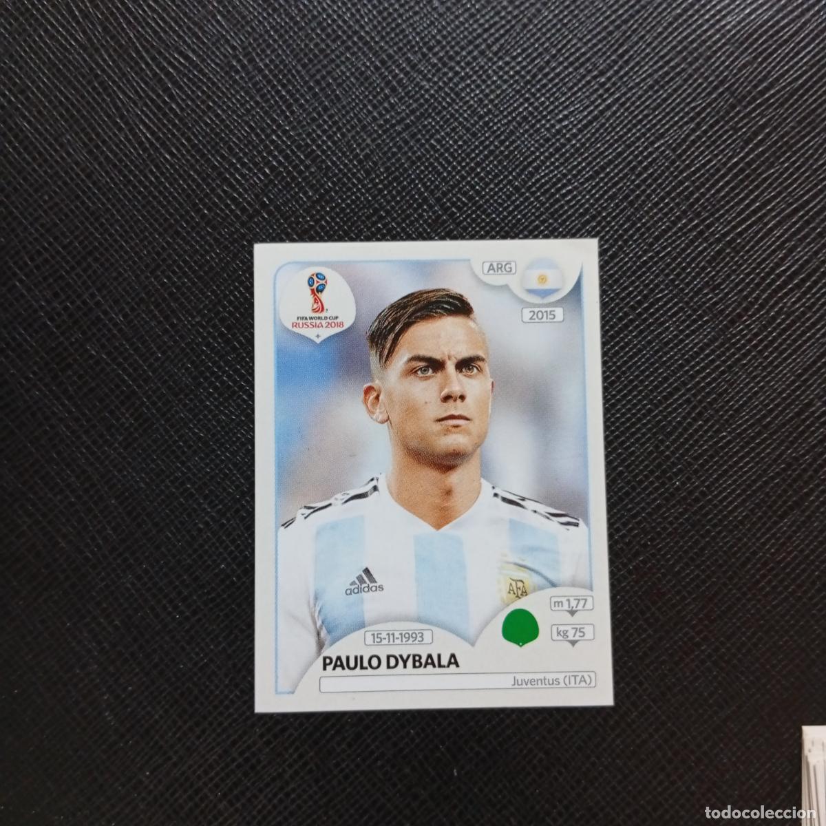 Cromos de f&uacute;tbol: 289 PAULO DYBALA ARGENTINA PANINI MUNDIAL RUSIA 2018 CROMO FUTBOL 18 - SIN PEGAR - CJ2