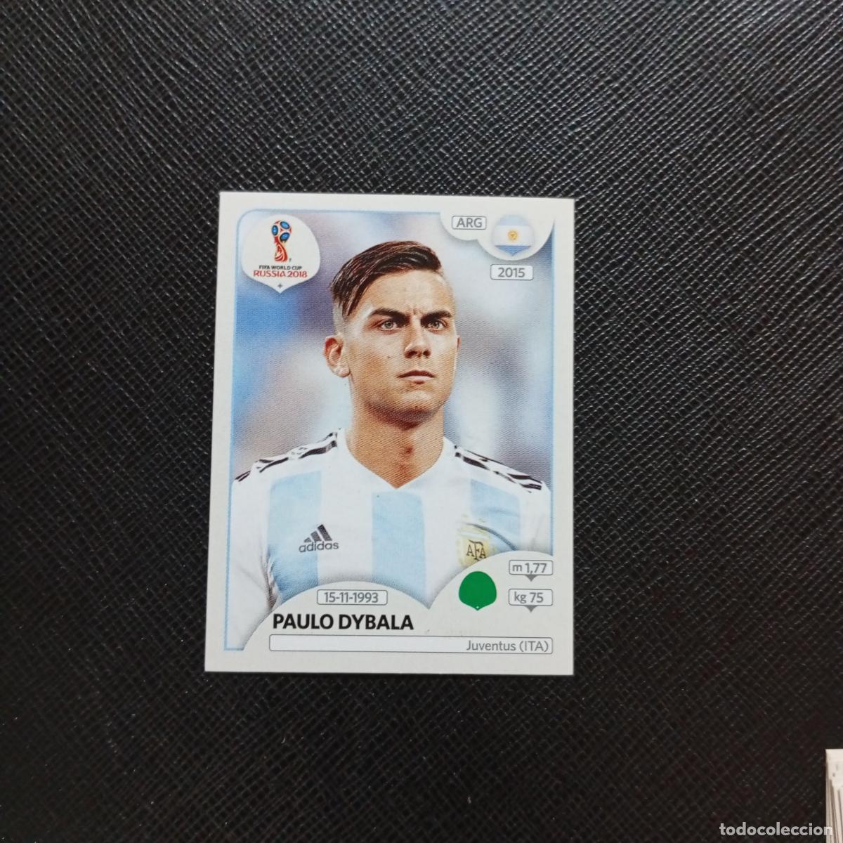 Cromos de f&uacute;tbol: 289 PAULO DYBALA ARGENTINA PANINI MUNDIAL RUSIA 2018 CROMO FUTBOL 18 - SIN PEGAR - CJ2 ..