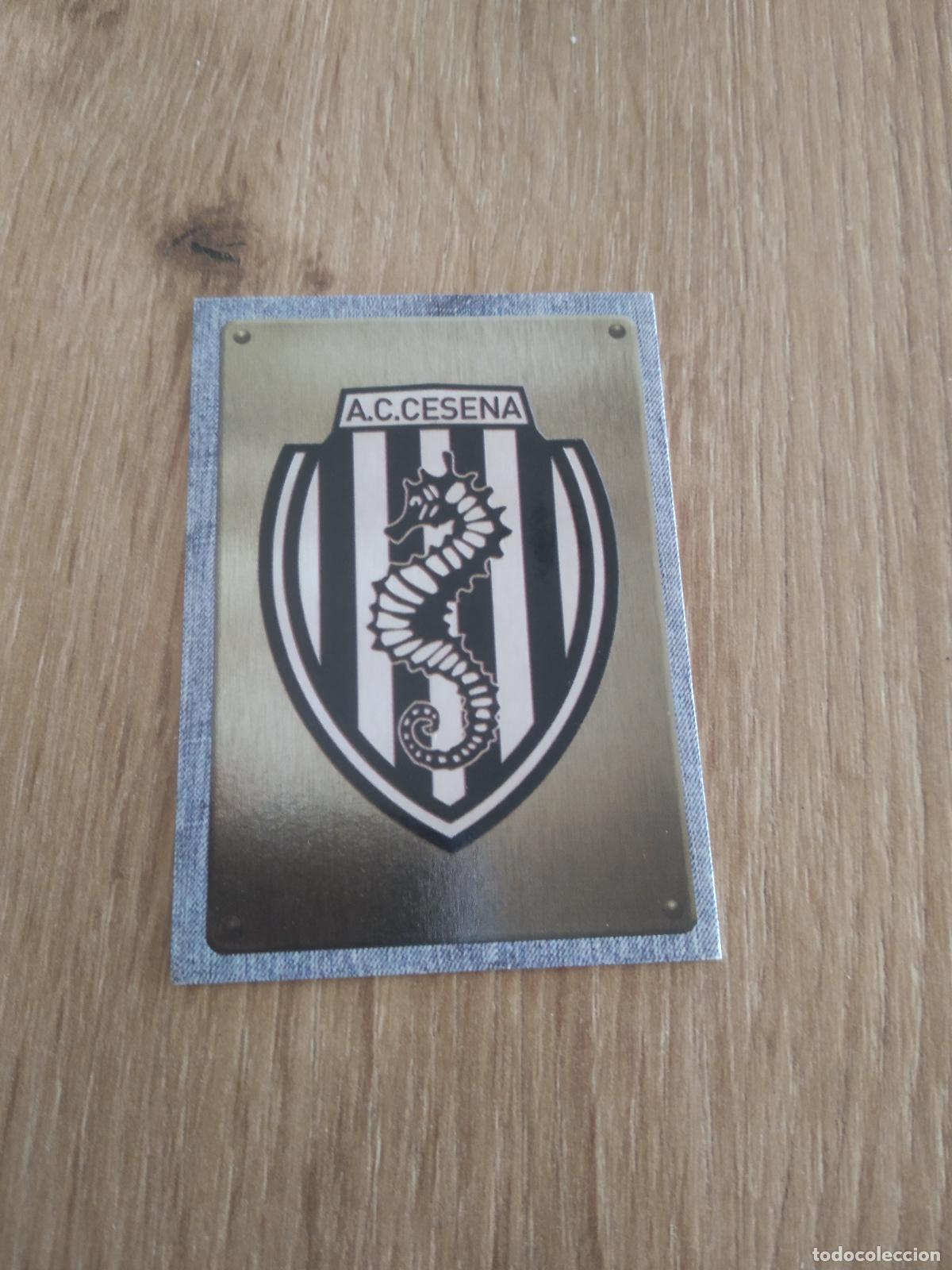 Cromos de f&uacute;tbol: 56 ESCUDO CESENA CROMO FUTBOL PANINI LIGA ITALIA 14-15 CALCIATORI 2014-2015