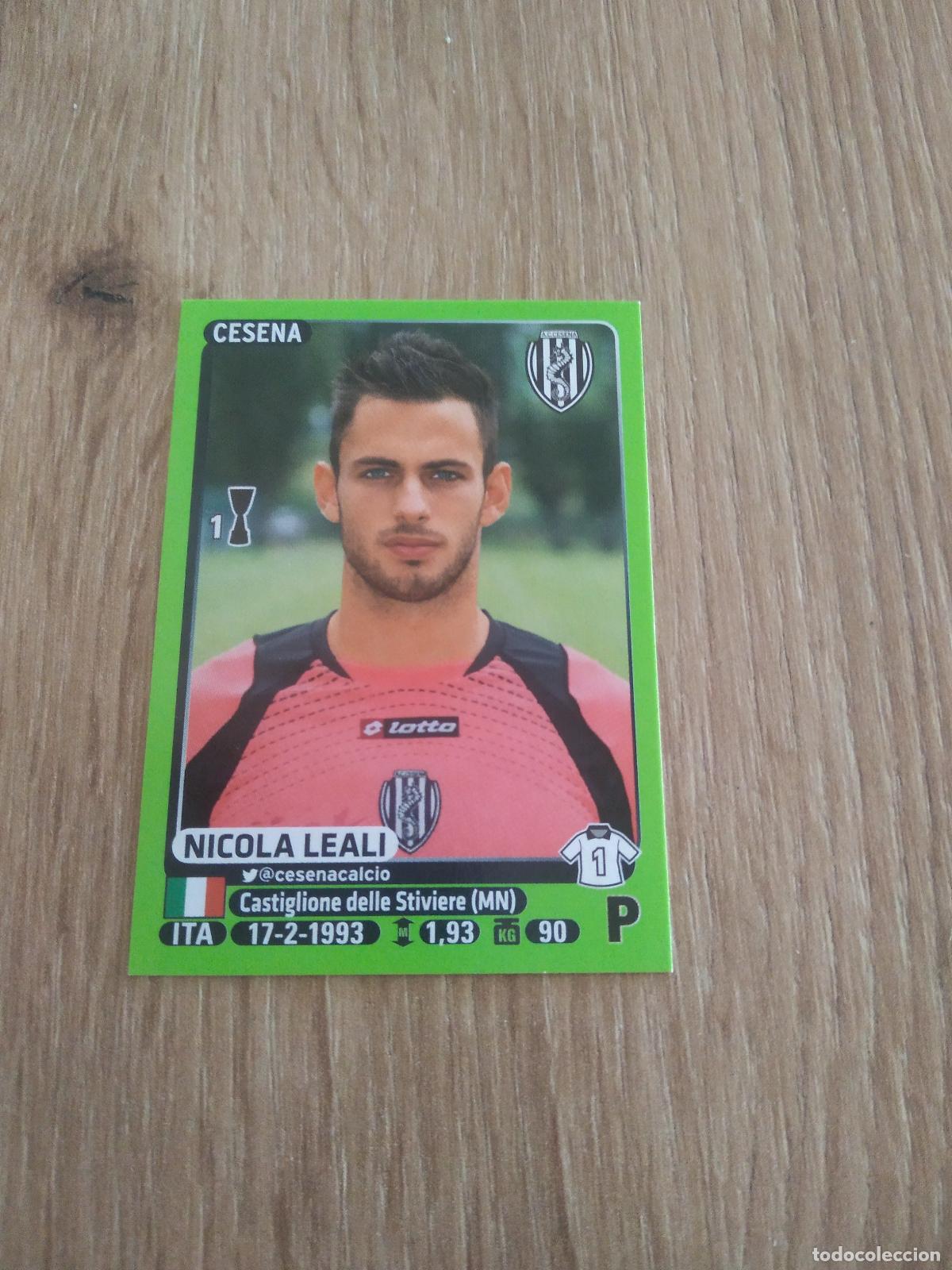 Cromos de f&uacute;tbol: 57 NICOLA LEALI CESENA CROMO FUTBOL PANINI LIGA ITALIA 14-15 CALCIATORI 2014-2015