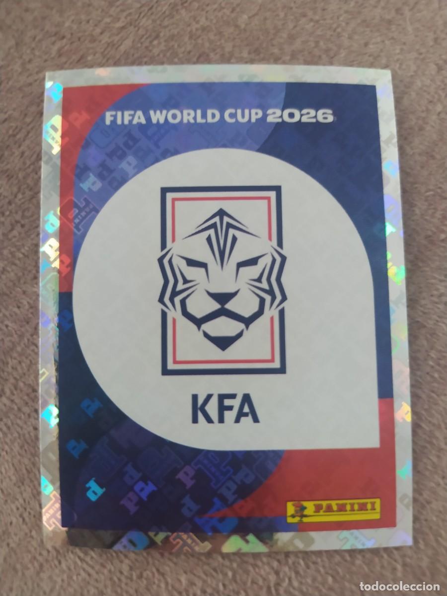 Cromos de f&uacute;tbol: KOR 01 ESCUDO 1 Corea Korea del Sur Mundial 2026 Panini