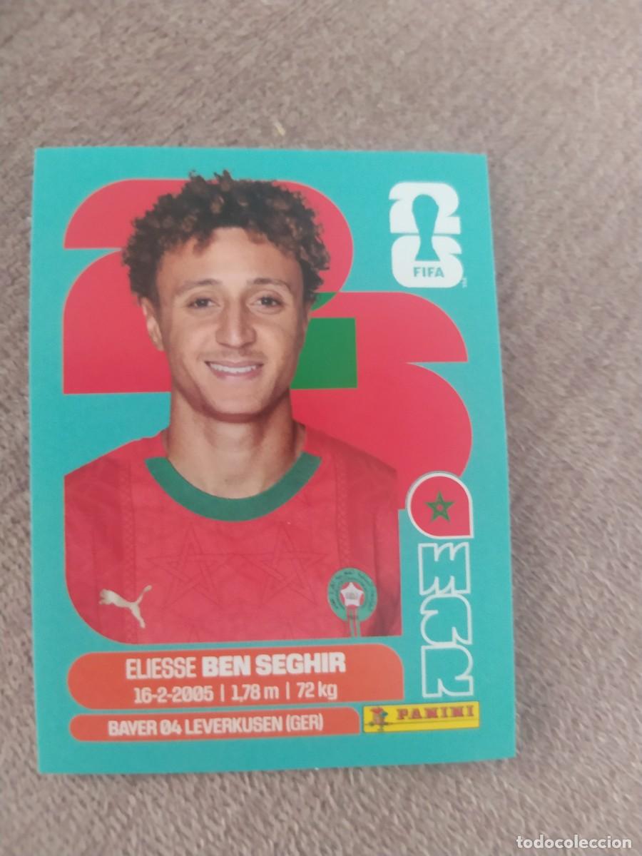Cromos de f&uacute;tbol: MAR 12 Eliesse BEN SEGHIR Marruecos Mundial 2026 Panini