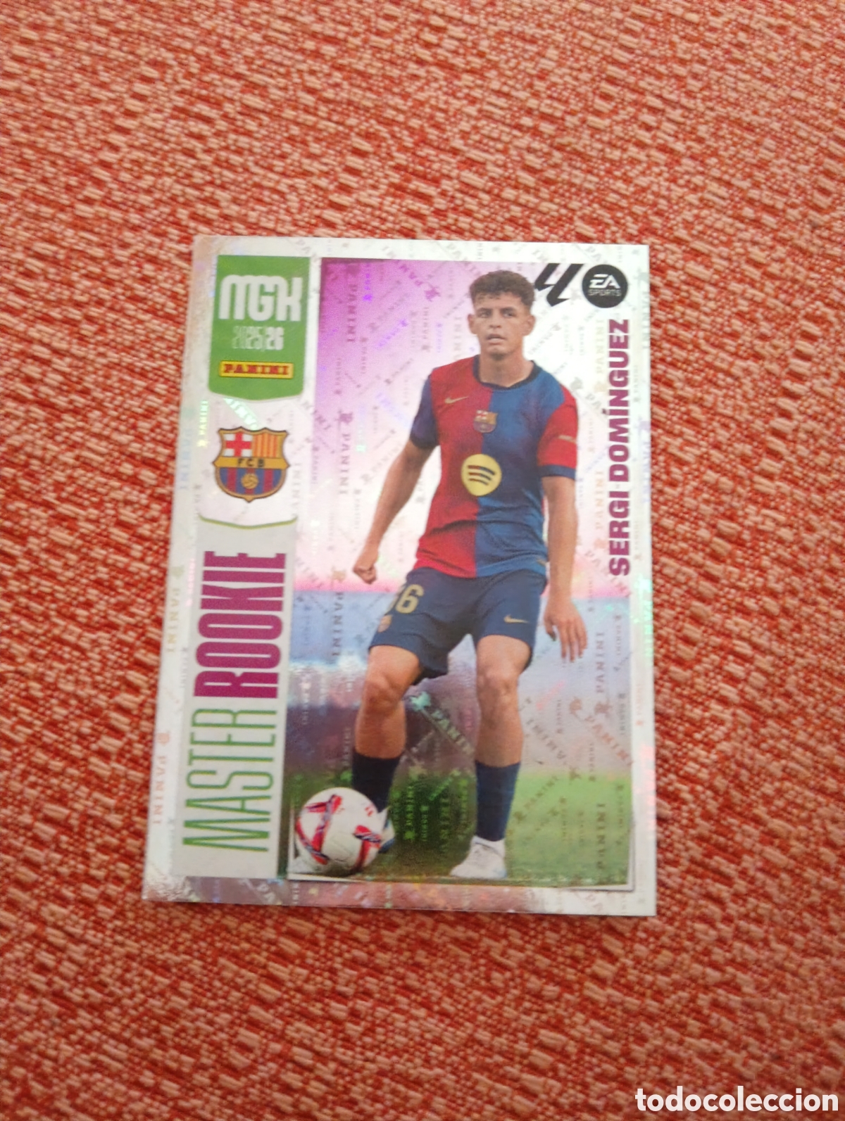 Cromos de f&uacute;tbol: CARD MEGACRACKS TEMPORADA 25/26: MASTER ROOKIE SERGI DOMINGUEZ , N&deg; 421