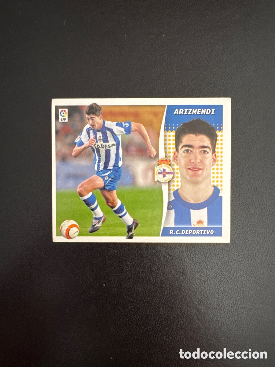 Cromos de f&uacute;tbol: ARIZMENDI DEPORTIVO DE LA CORU&Ntilde;A LIGA ESTE 2006 2007
