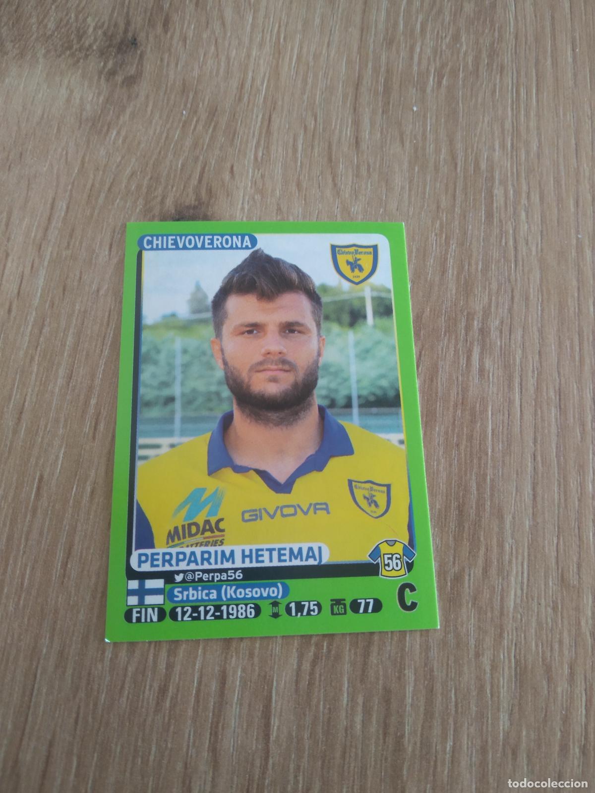 Cromos de f&uacute;tbol: 95 PERPARIM HETEMAJ CHIEVOVERONA CROMO FUTBOL PANINI LIGA ITALIA 14-15 CALCIATORI 2014-2015