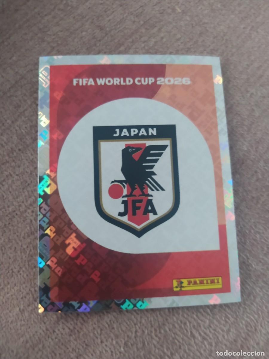 Cromos de f&uacute;tbol: JPN 01 ESCUDO 1 Jap&oacute;n Mundial 2026 Panini