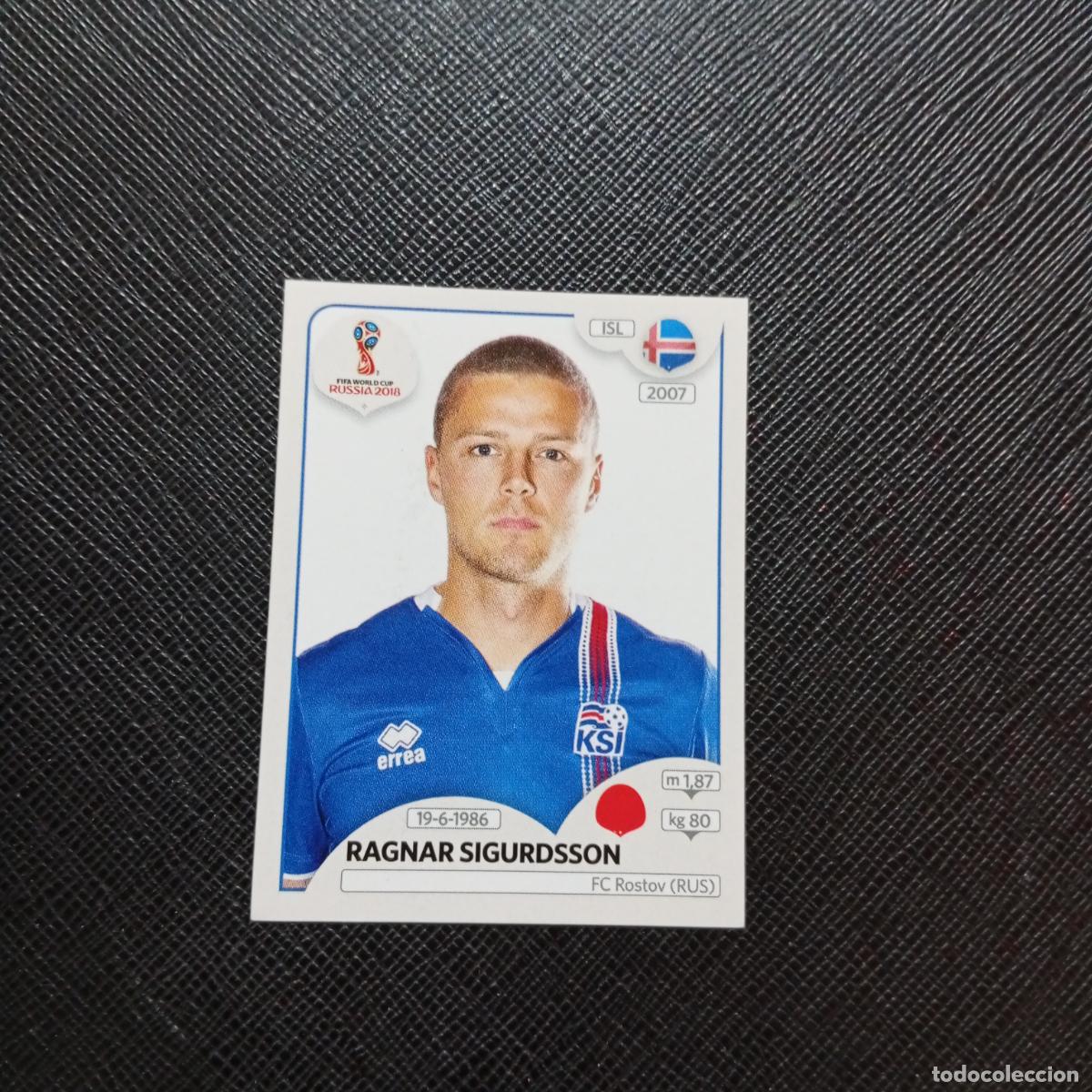 Cromos de f&uacute;tbol: 296 RAGNAR SIGURSSON ISLANDIA PANINI MUNDIAL RUSIA 2018 CROMO FUTBOL 18 - SIN PEGAR - CJ2 .