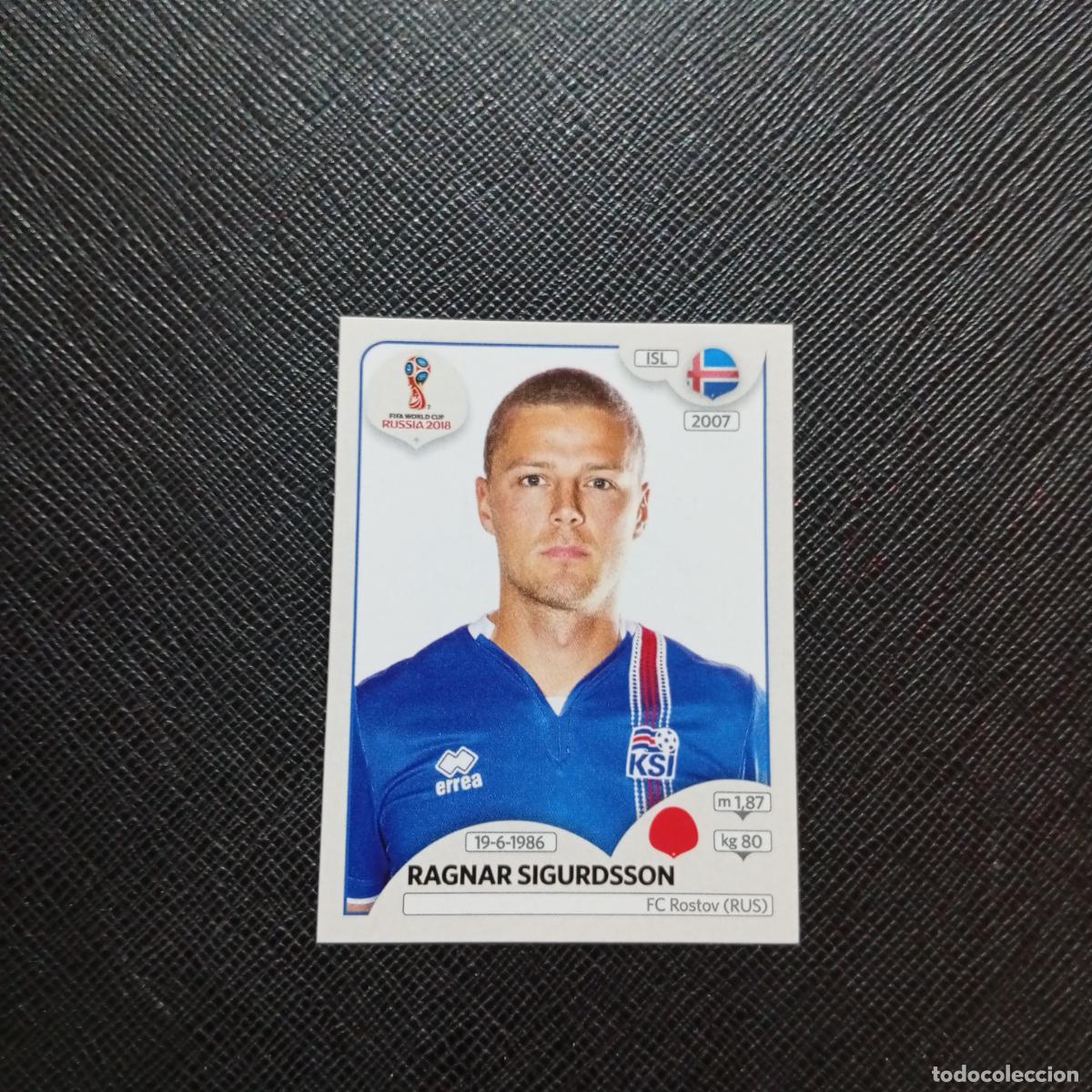 Cromos de f&uacute;tbol: 296 RAGNAR SIGURSSON ISLANDIA PANINI MUNDIAL RUSIA 2018 CROMO FUTBOL 18 - SIN PEGAR - CJ2 .