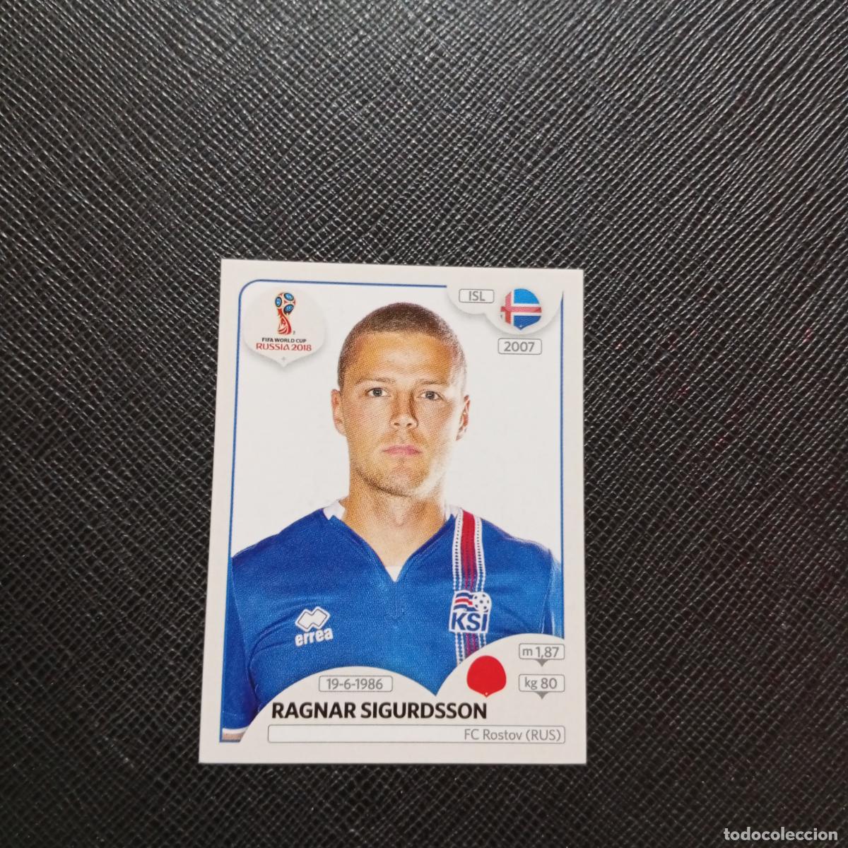 Cromos de f&uacute;tbol: 296 RAGNAR SIGURSSON ISLANDIA PANINI MUNDIAL RUSIA 2018 CROMO FUTBOL 18 - SIN PEGAR - CJ2 ..