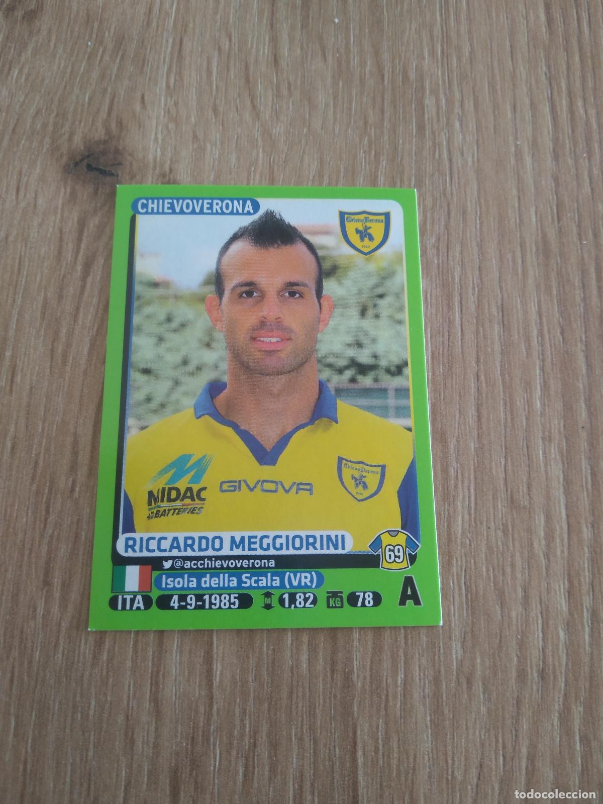 Cromos de f&uacute;tbol: 101 RICCARDO MEGGIORINI CHIEVOVERONA CROMO FUTBOL PANINI LIGA ITALIA 14-15 CALCIATORI 2014-2015