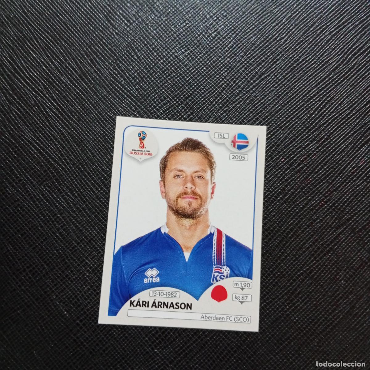 Cromos de f&uacute;tbol: 297 KARI ARNASON ISLANDIA PANINI MUNDIAL RUSIA 2018 CROMO FUTBOL 18 - SIN PEGAR - CJ2 ..