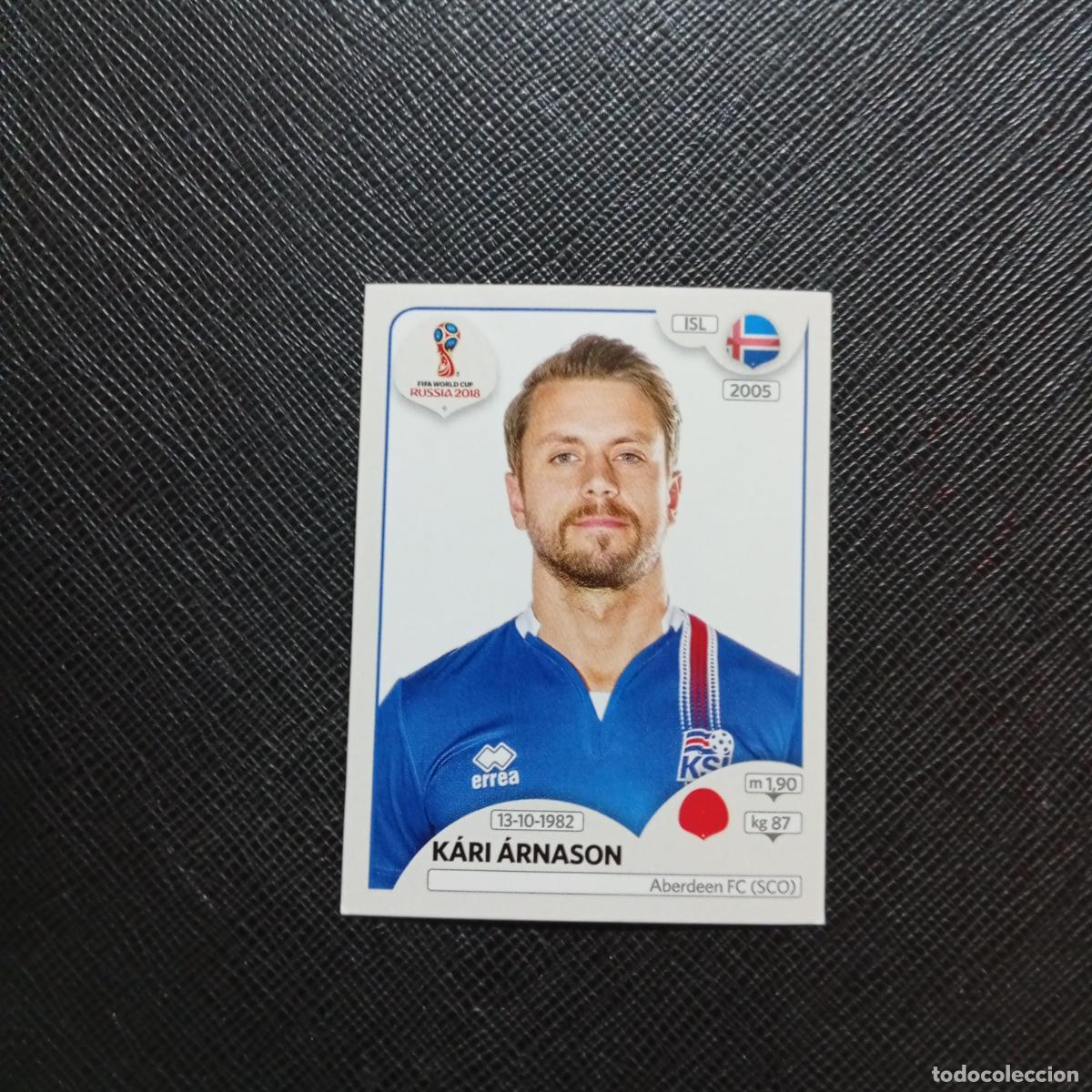 Cromos de f&uacute;tbol: 297 KARI ARNASON ISLANDIA PANINI MUNDIAL RUSIA 2018 CROMO FUTBOL 18 - SIN PEGAR - CJ2 ...