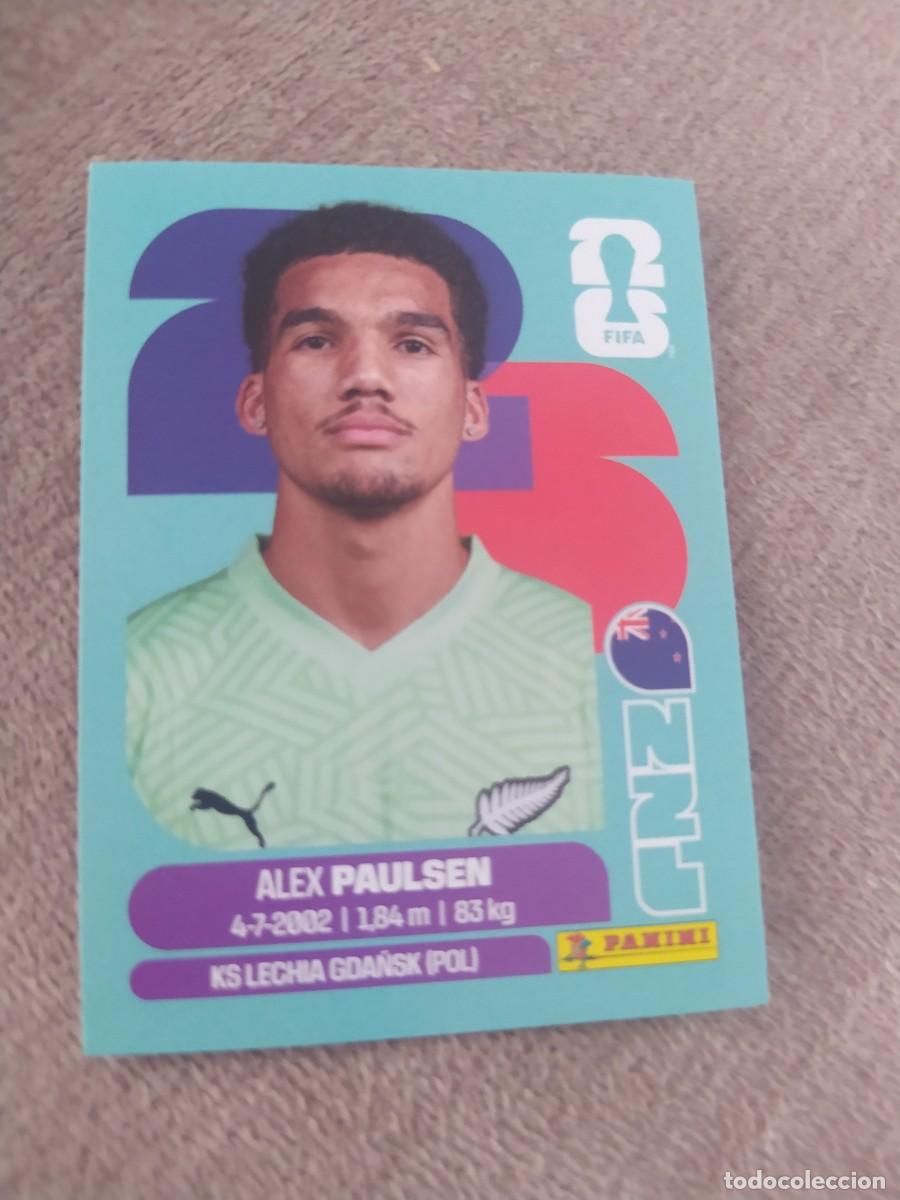 Cromos de f&uacute;tbol: NZL 03 Alex PAULSEN 1 Nueva Zelanda Mundial 2026 Panini