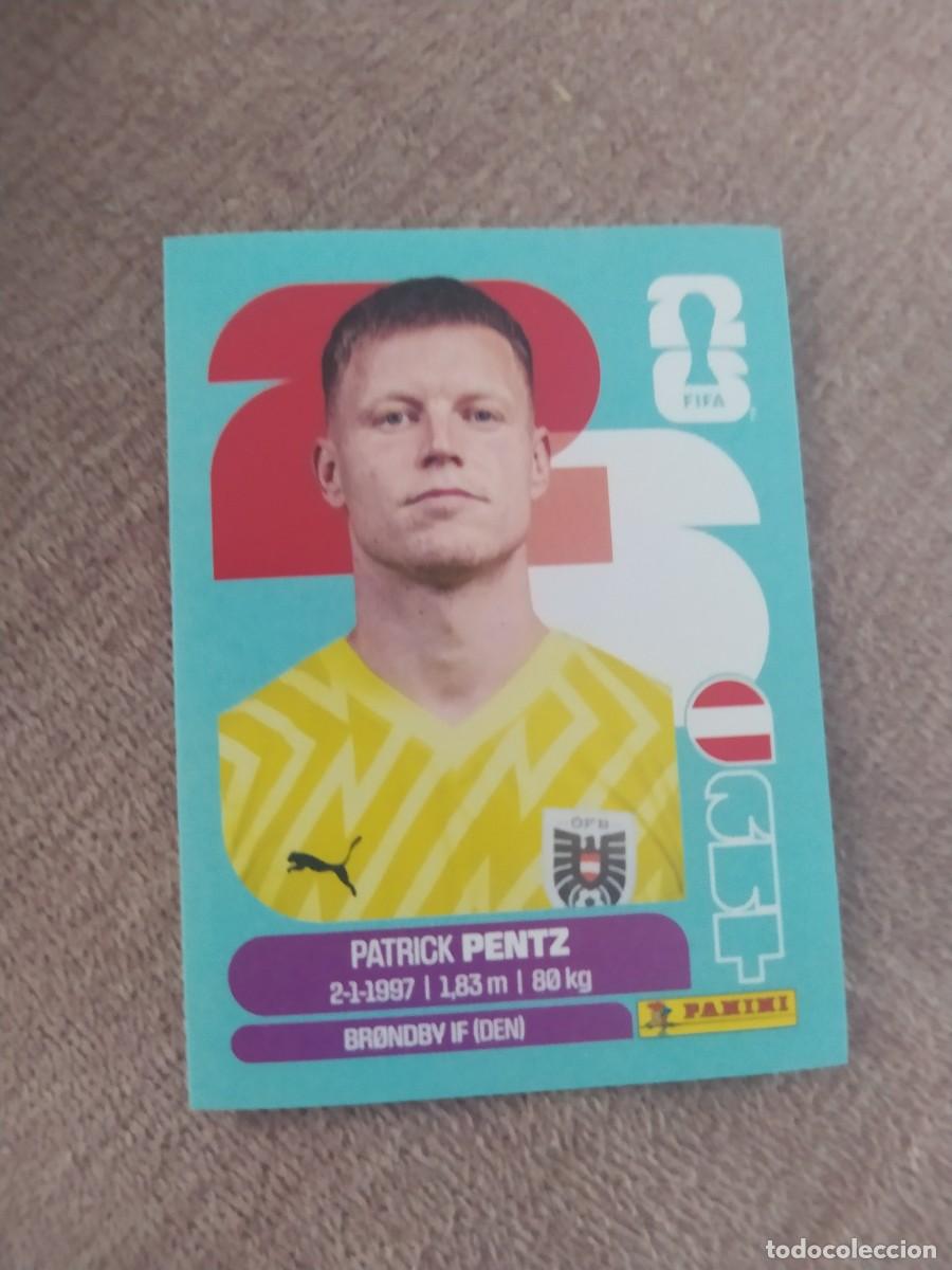 Cromos de f&uacute;tbol: AUT 03 Patrick PENTZ 3 Austria Mundial 2026 Panini