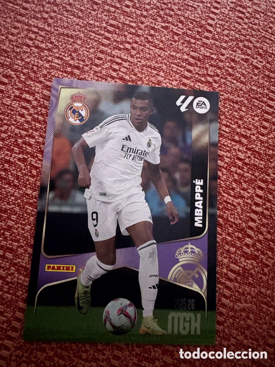 Cromos de f&uacute;tbol: #232 MBAPPE | REAL MADRID 2025 2026 MEGACRACKS LALIGA PANINI 25 26 MGK