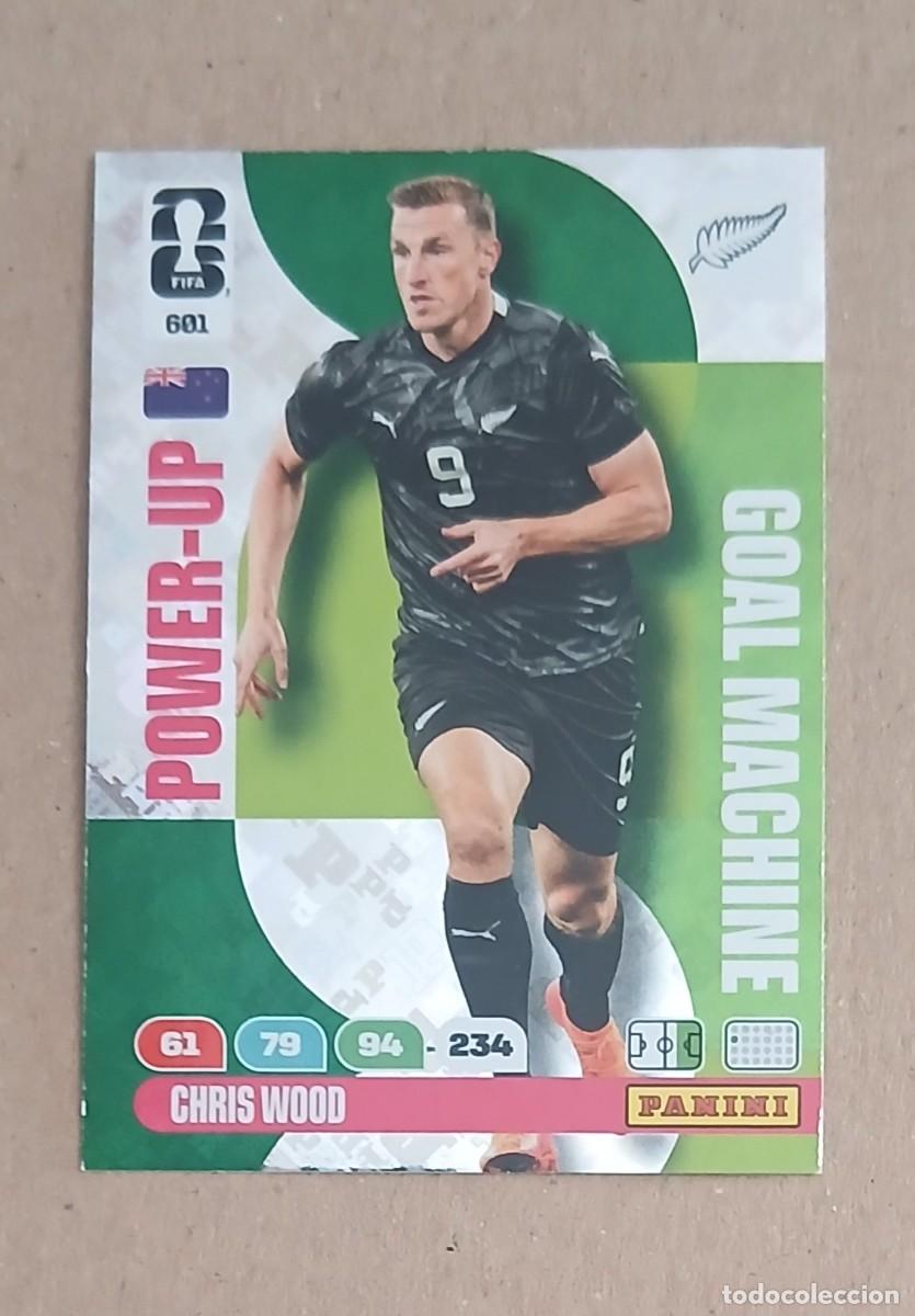 Cromos de f&uacute;tbol: CROMO n&ordm; 601 CHRIS WOOD AUSTRALIA GOAL MACHINE ADRENALYN XL FIFA WORLD CUP 2026E PANINI. Nuevo.