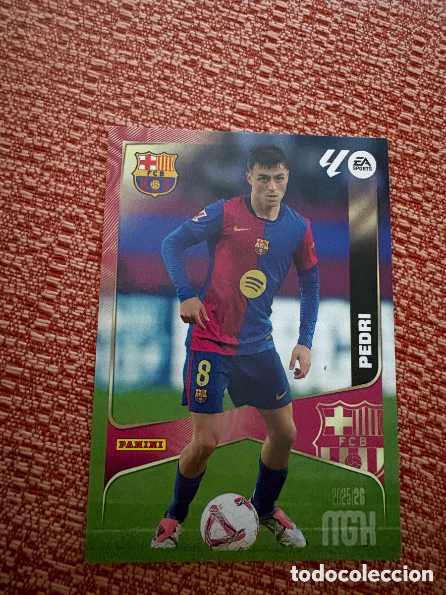 Cromos de Futebol: PEDRI FC BARCELONA BAR&Ccedil;A N&ordm; 86 MGK 2025 2026 25 26 PANINI