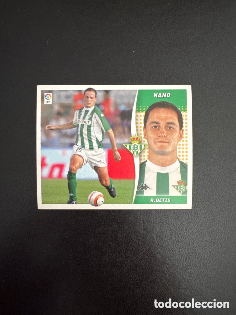 Cromos de Futebol: NANO BETIS LIGA ESTE 2006 2007