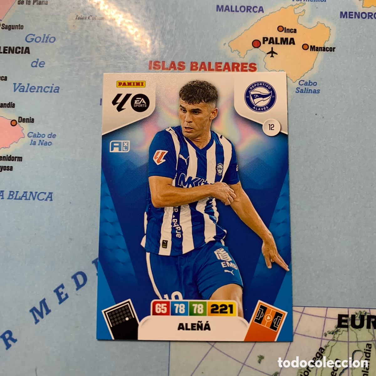 Cromos de Futebol: Ale&ntilde;a n&uacute;mero 12 del Alav&eacute;s cromo adrenalyn XL 25-26 2025-2026