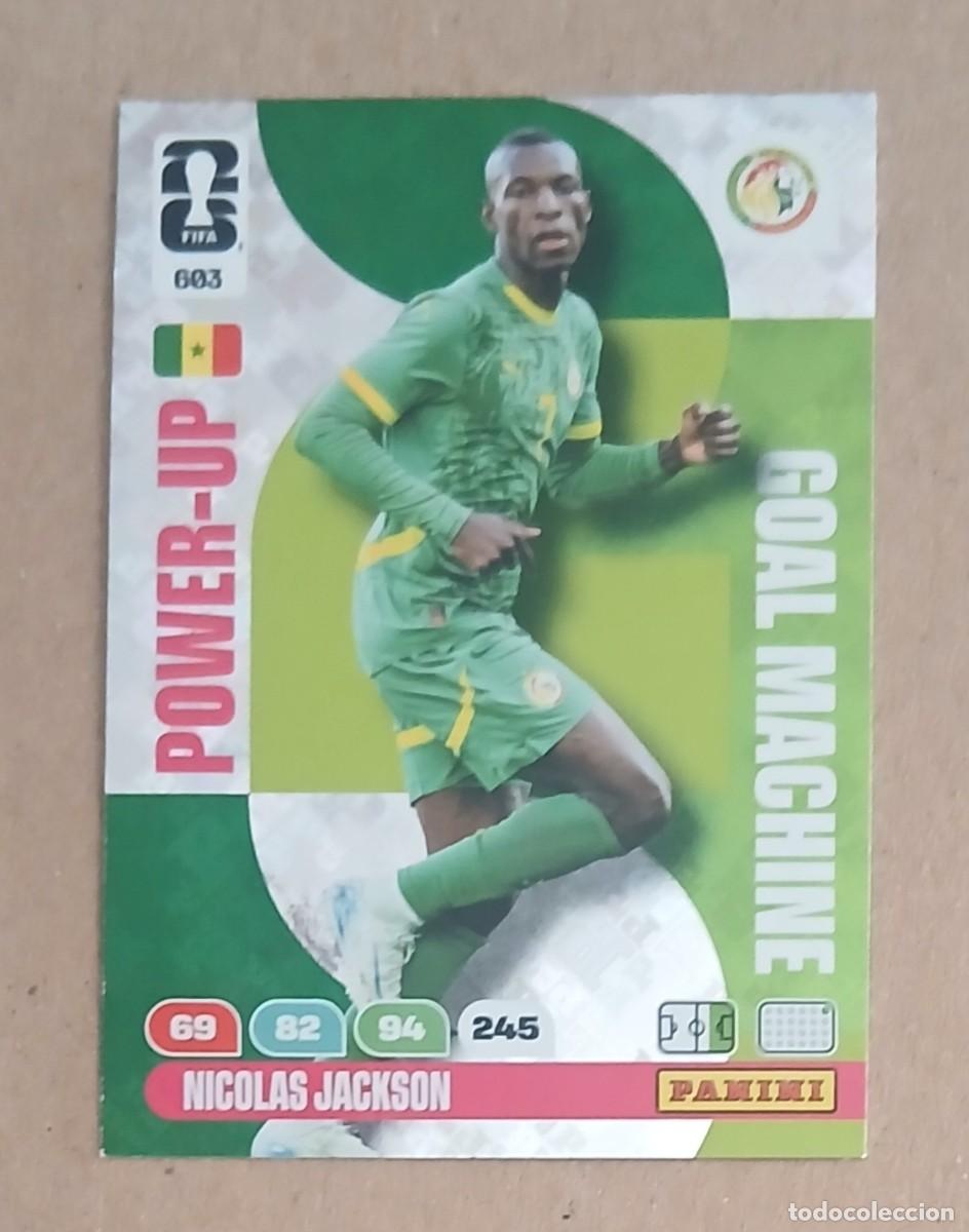 Cromos de Futebol: CROMO n&ordm; 603 NICOLAS JACKSON SENEGAL GOAL MACHINE ADRENALYN XL FIFA WORLD CUP 2026E PANINI. Nuevo.