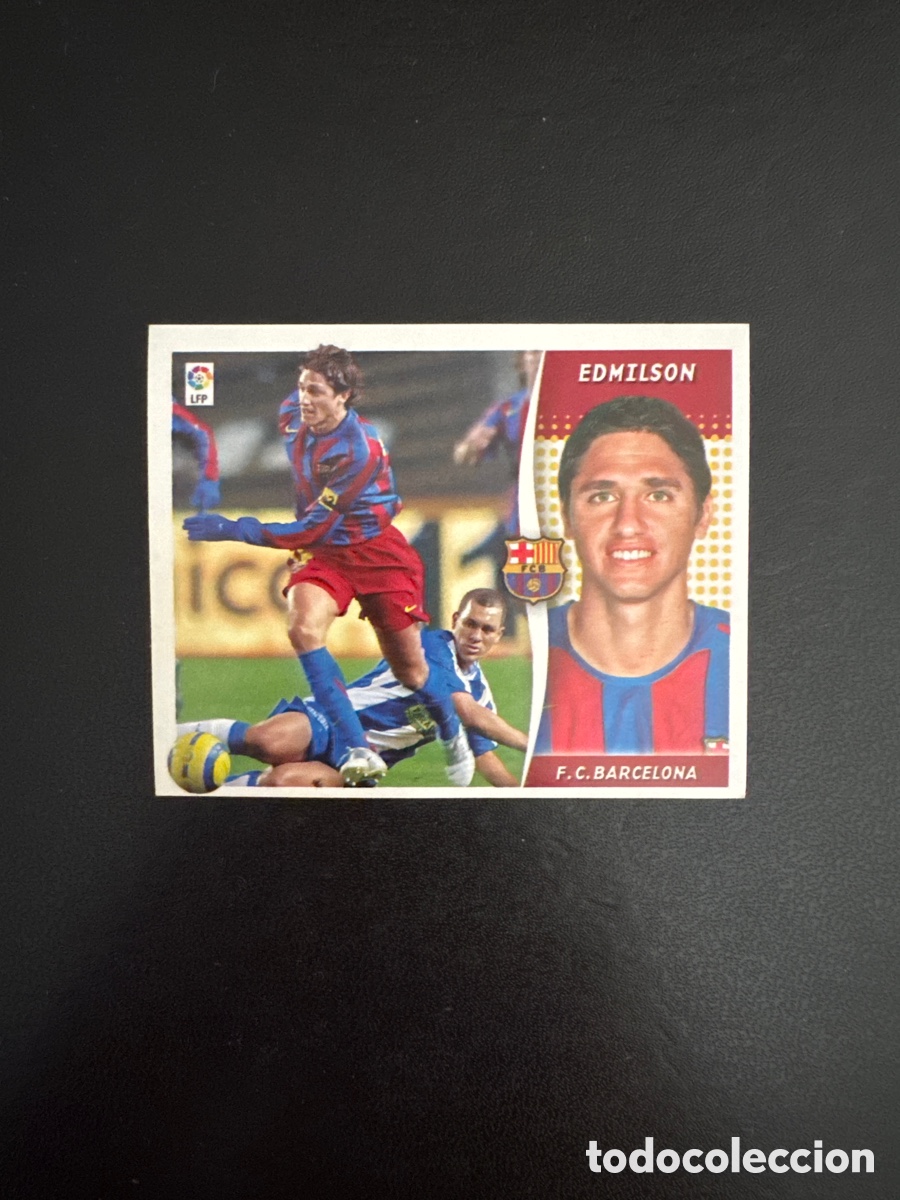 Cromos de Futebol: EDMILSON BARCELONA LIGA ESTE 2006 2007