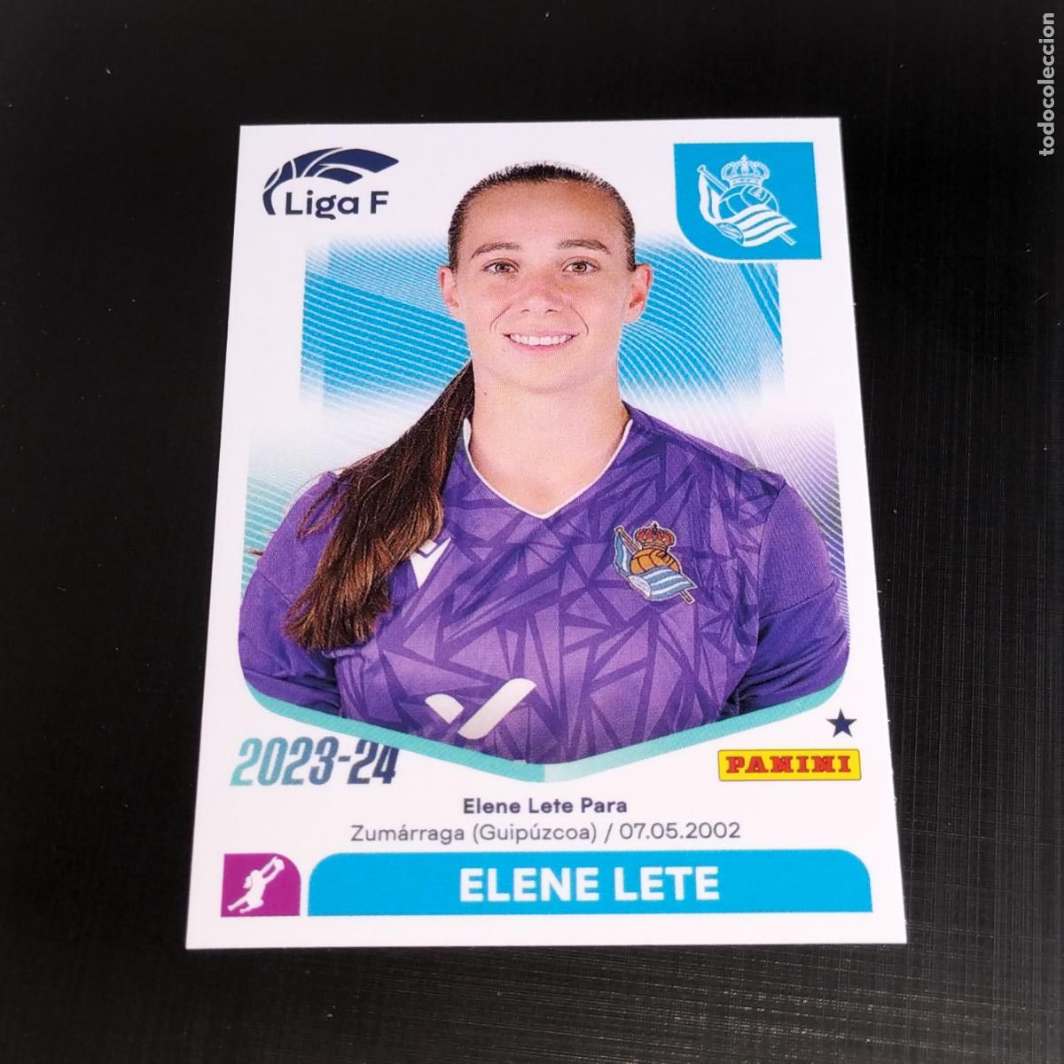 Cromos de Futebol: N&ordm; 224 ELENE LETE REAL SOCIEDAD CROMOS LIGA F FEMENINA PANINI 2023 2024 23 24