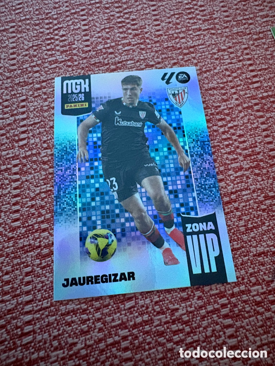 Cromos de Futebol: N&deg; 397 Jauregizar - Athletic Club Bilbao - Zona Vip - Megacracks 25 - 26 - Panini - 2025 - 2026