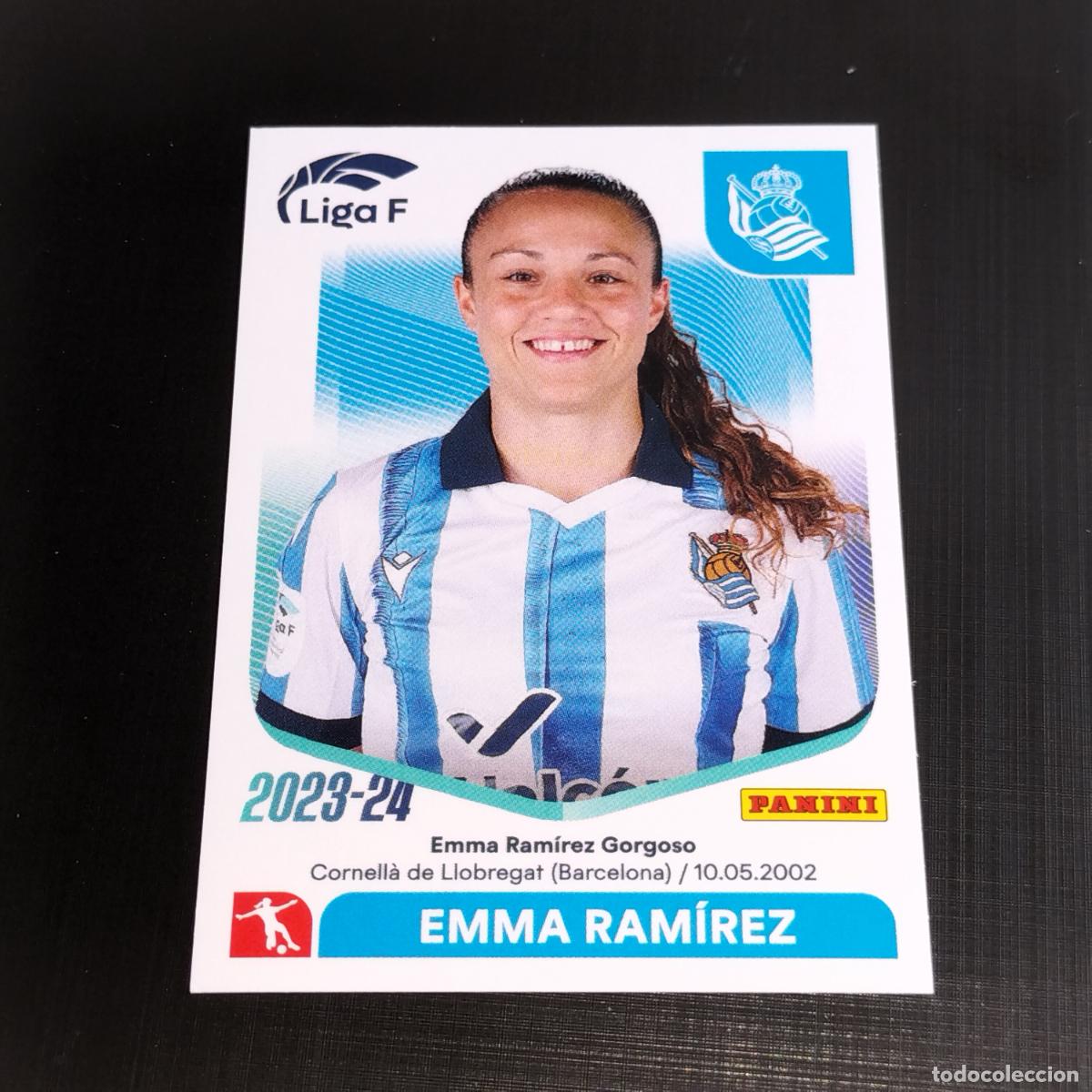 Cromos de Futebol: N&ordm; 226 EMMA RAMIREZ REAL SOCIEDAD CROMOS LIGA F FEMENINA PANINI 2023 2024 23 24