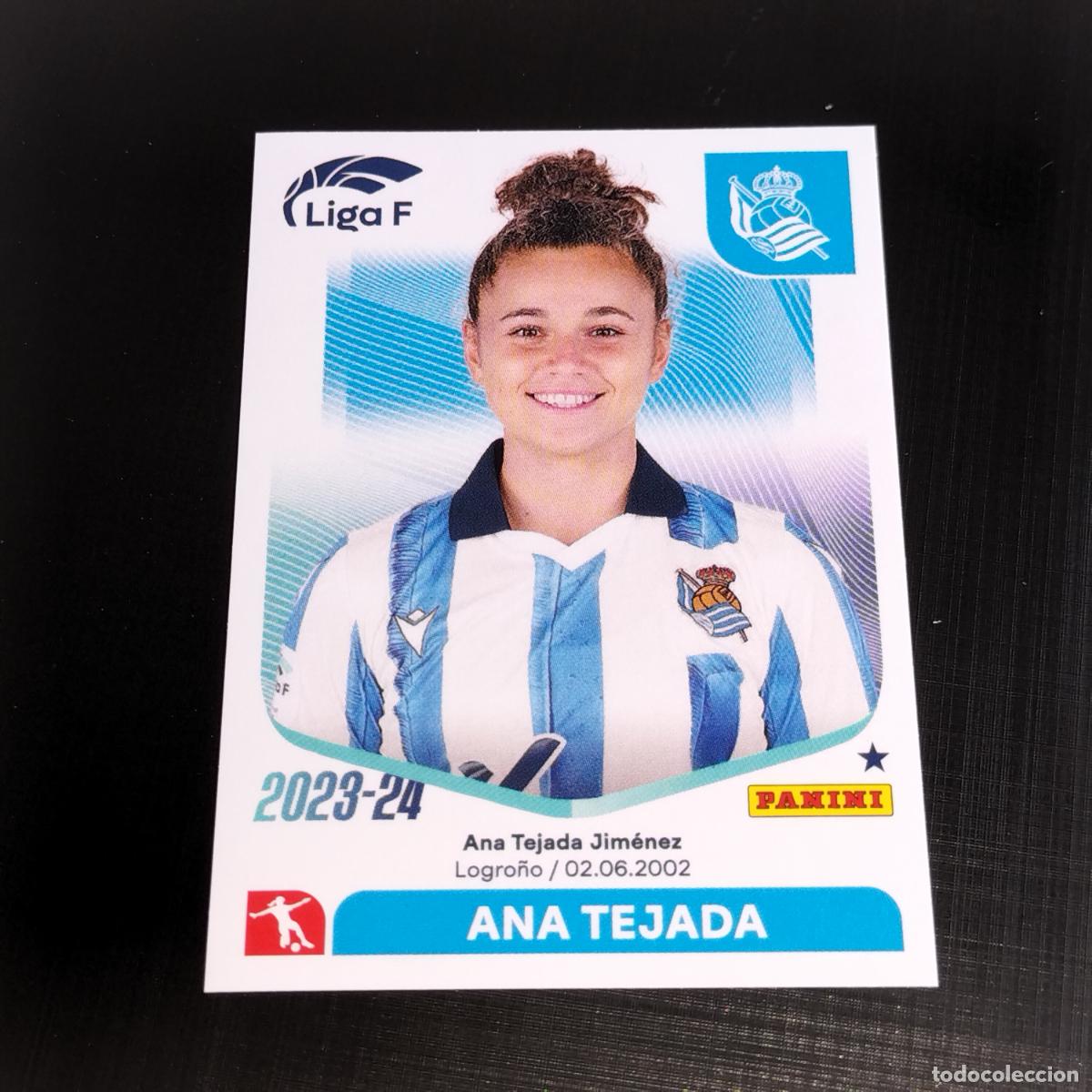 Cromos de f&uacute;tbol: N&ordm; 227 ANA TEJADA REAL SOCIEDAD CROMOS LIGA F FEMENINA PANINI 2023 2024 23 24