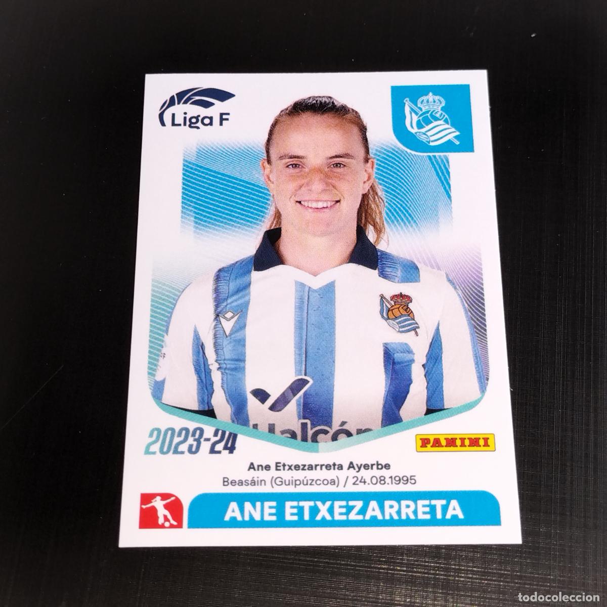 Cromos de f&uacute;tbol: N&ordm; 228 ANE ETXEZARRETA REAL SOCIEDAD CROMOS LIGA F FEMENINA PANINI 2023 2024 23 24