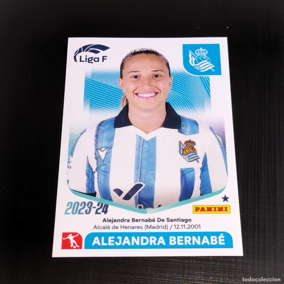 Figurine di Calcio: N&ordm; 231 ALEJANDRA BENABE REAL SOCIEDAD CROMOS LIGA F FEMENINA PANINI 2023 2024 23 24