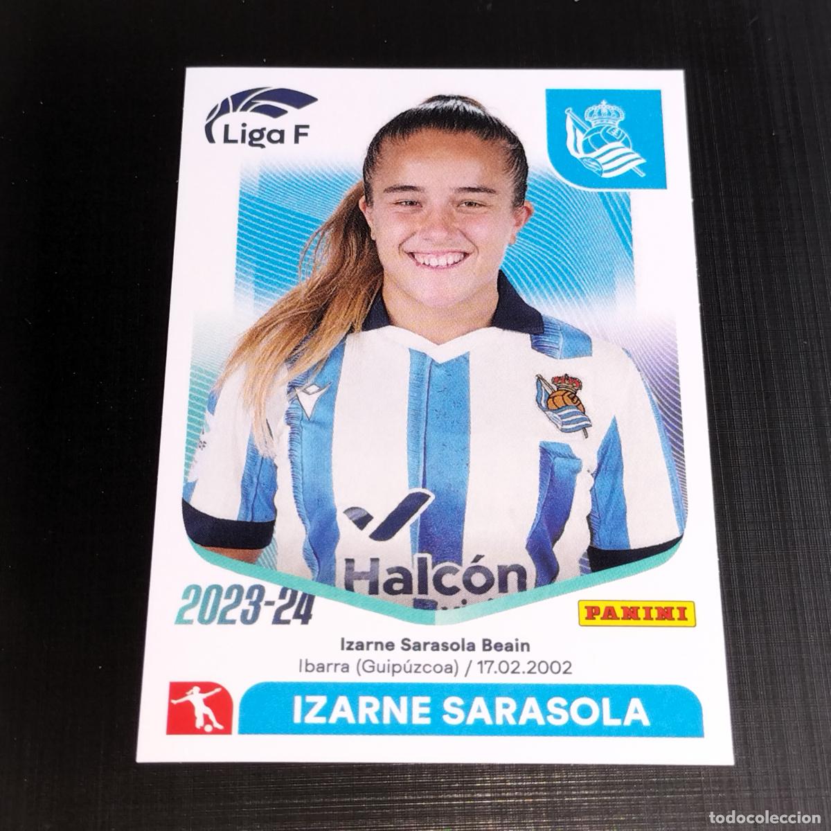 Figurine di Calcio: N&ordm; 232 IZARNE SARASOLA REAL SOCIEDAD CROMOS LIGA F FEMENINA PANINI 2023 2024 23 24