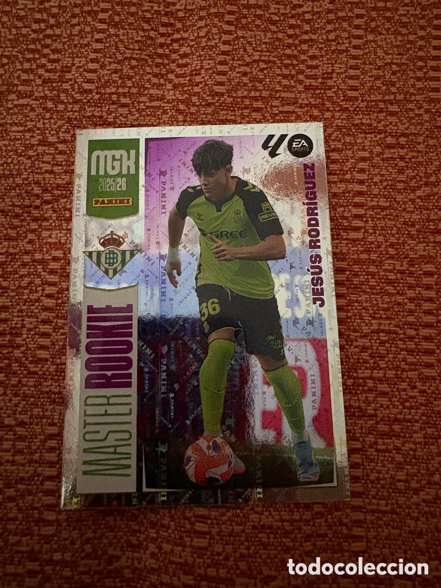 Figurine di Calcio: N&deg;415 Jes&uacute;s Rodr&iacute;guez Master Rookie Megacracks 25/26