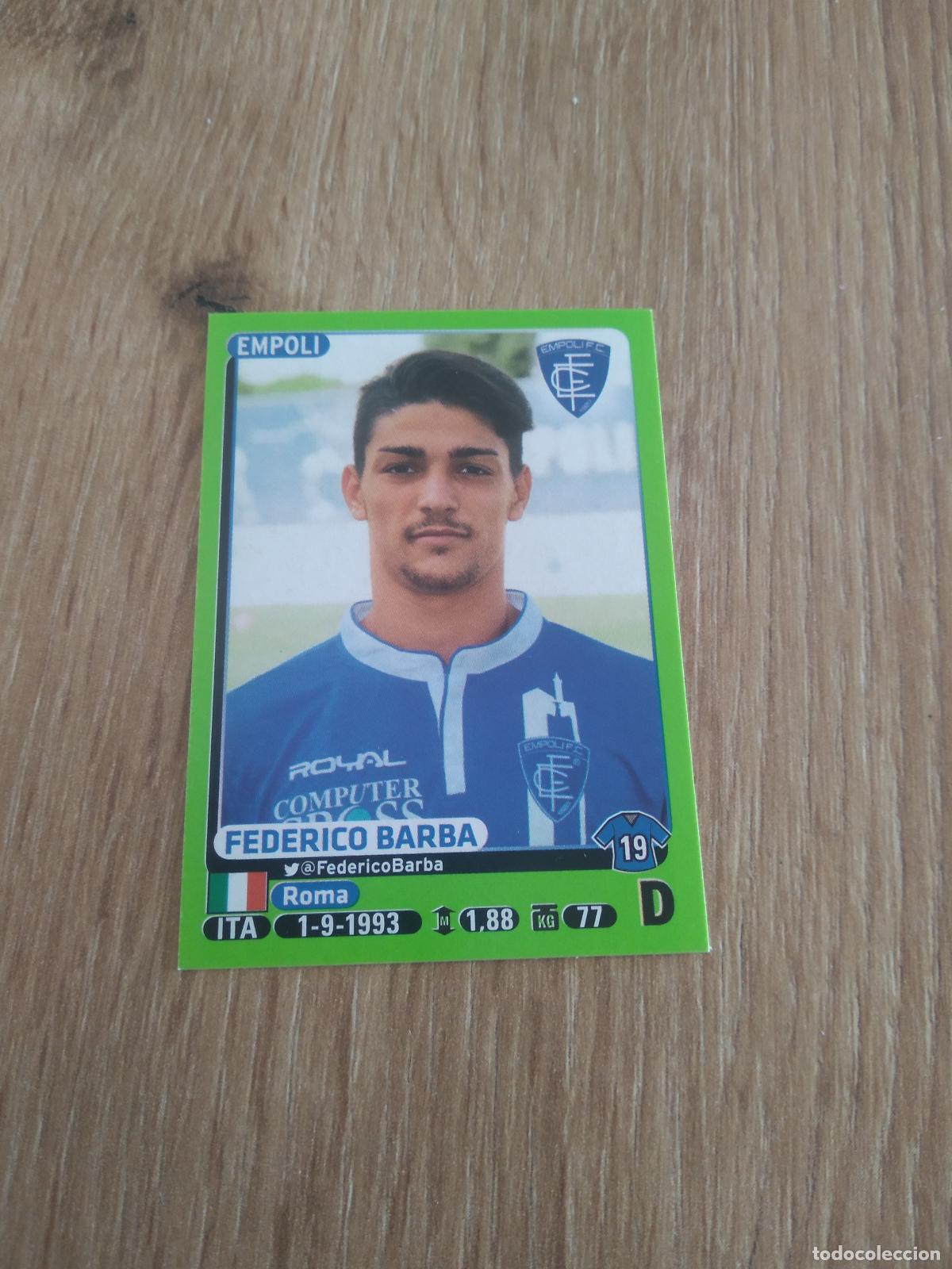 Figurine di Calcio: 118 FEDERICO BARBA EMPOLI CROMO FUTBOL PANINI LIGA ITALIA 14-15 CALCIATORI 2014-2015