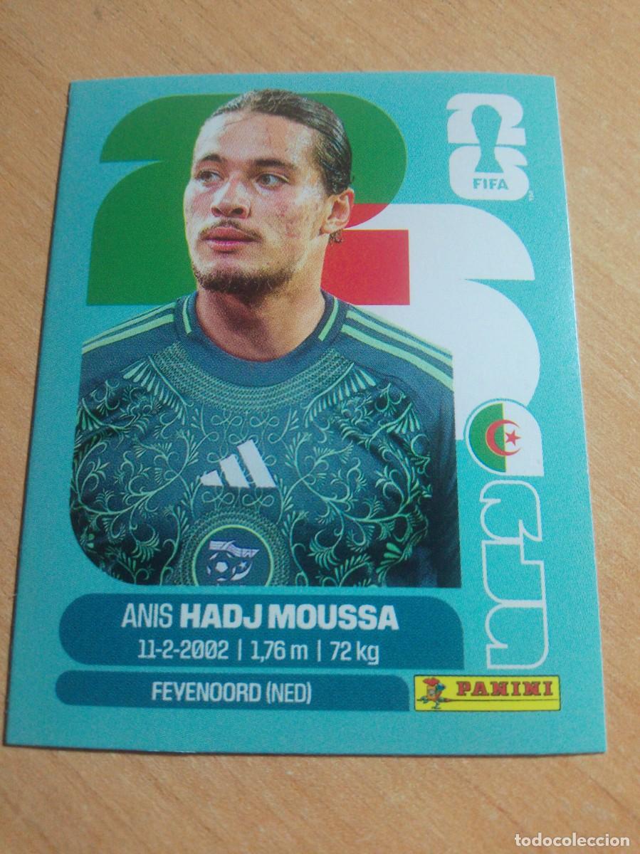 Cromos de Futebol: ALG17 ANIS HADJ MOUSSA ARGELIA MUNDIAL FIFA WORLD CUP 2026 26 PANINI STICKERS NUEVO