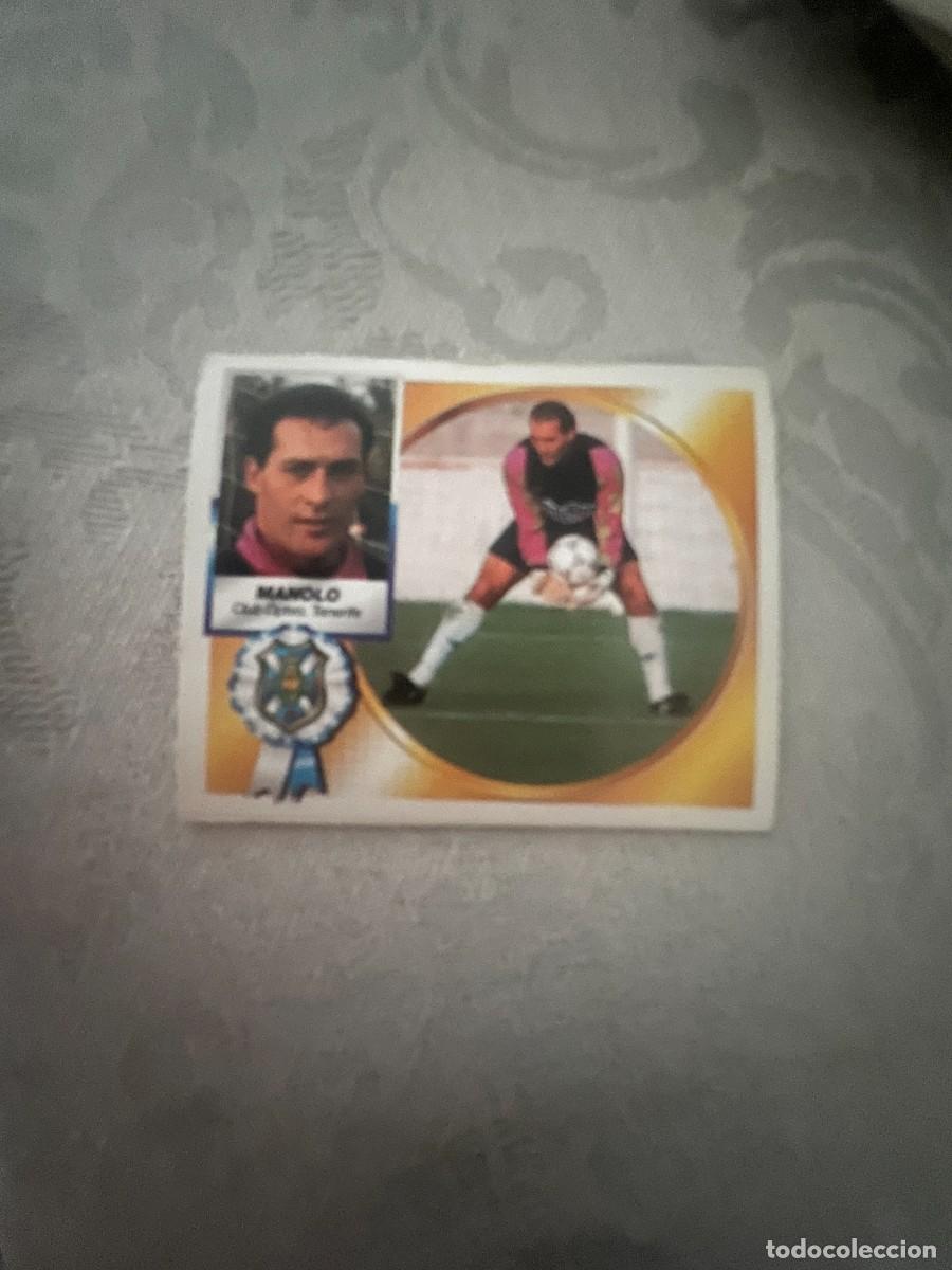 Fu&szlig;ball-Sticker: MANOLO Tenerife BAJA SIN PEGAR LIGA ESTE 94 95