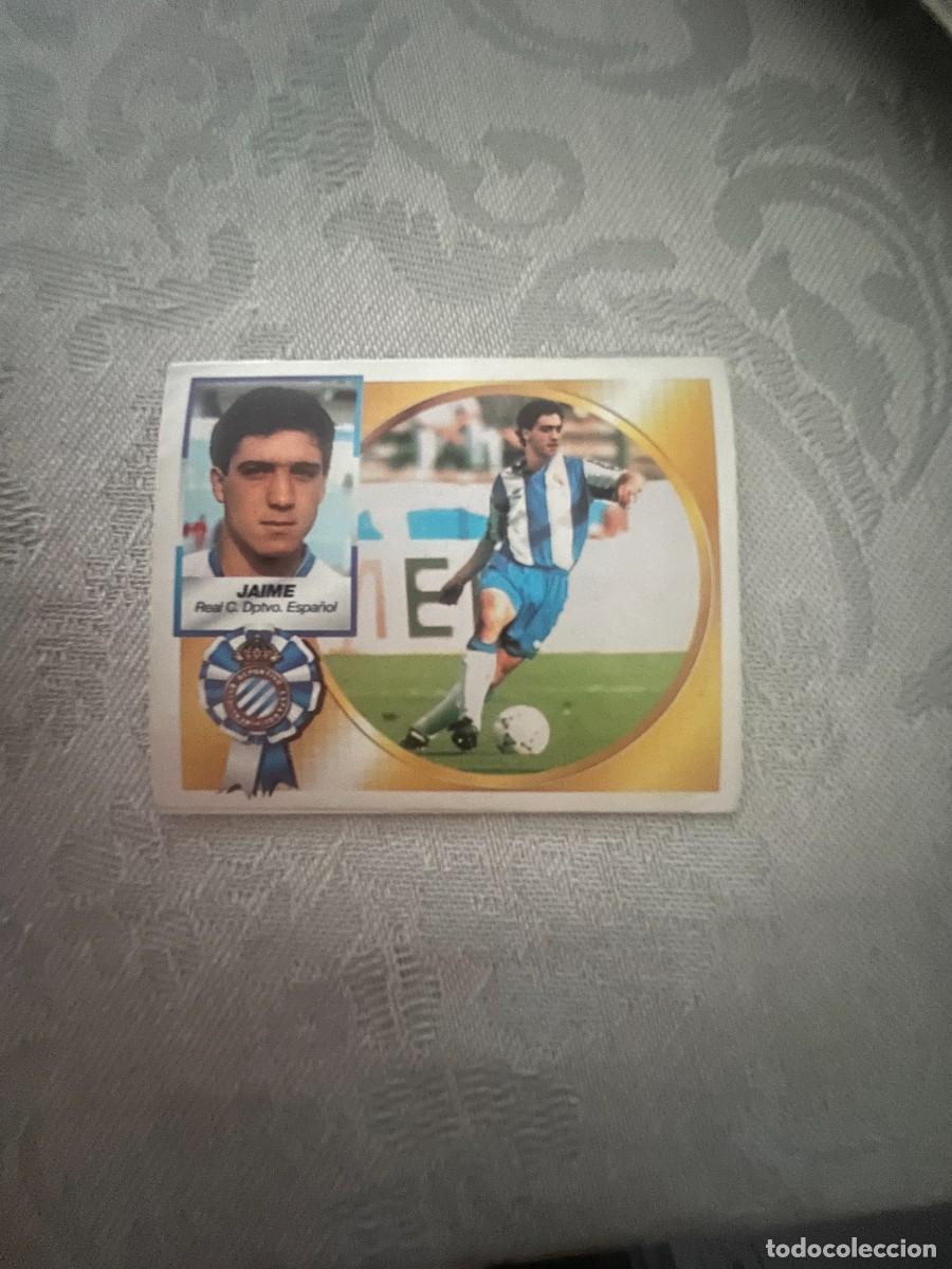 Cromos de f&uacute;tbol: JAIME ESPA&Ntilde;OL VERSION I COLOCA SIN PEGAR COLOCA LIGA ESTE 94 95