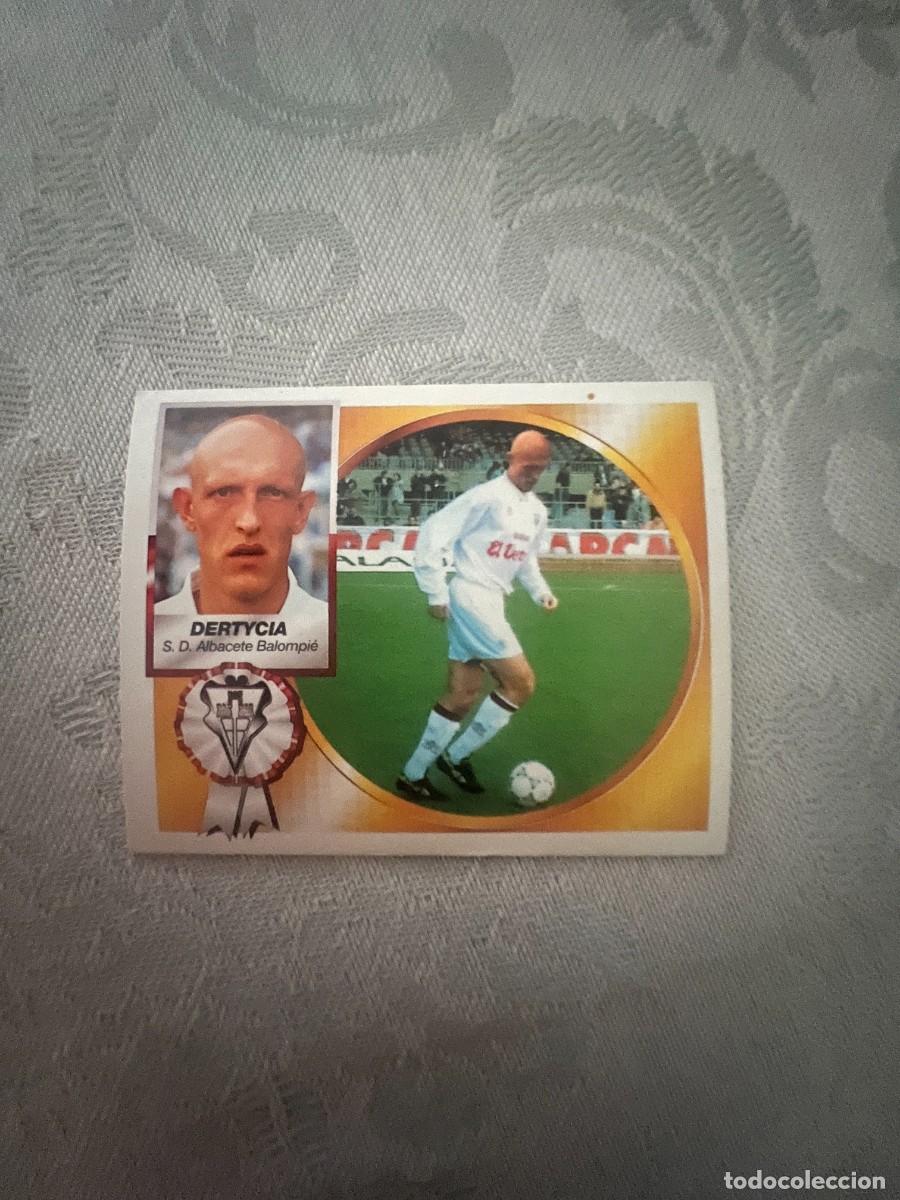 Cromos de f&uacute;tbol: DERTYCIA ALBACETE VERSION I COLOCA I SIN PEGAR COLOCA LIGA ESTE 94 95